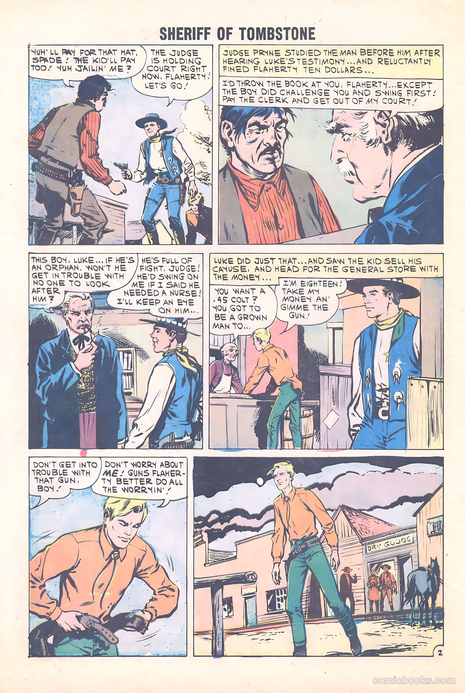 Sheriff of Tombstone #14 (1961) — page 12 of 35