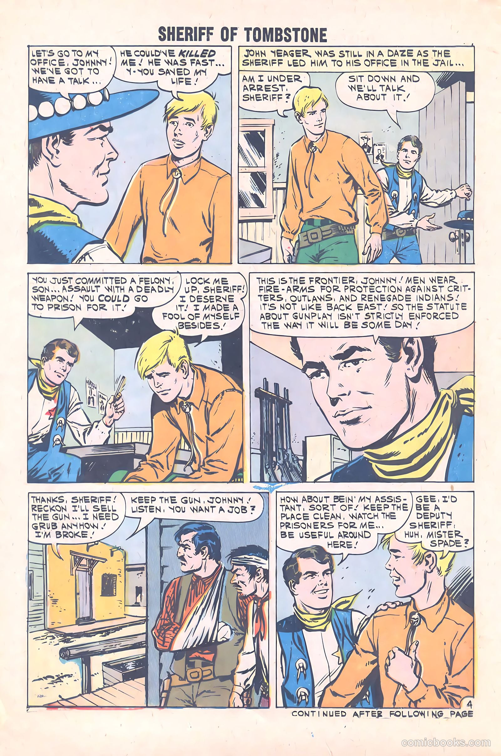 Sheriff of Tombstone #14 (1961) — page 14 of 35