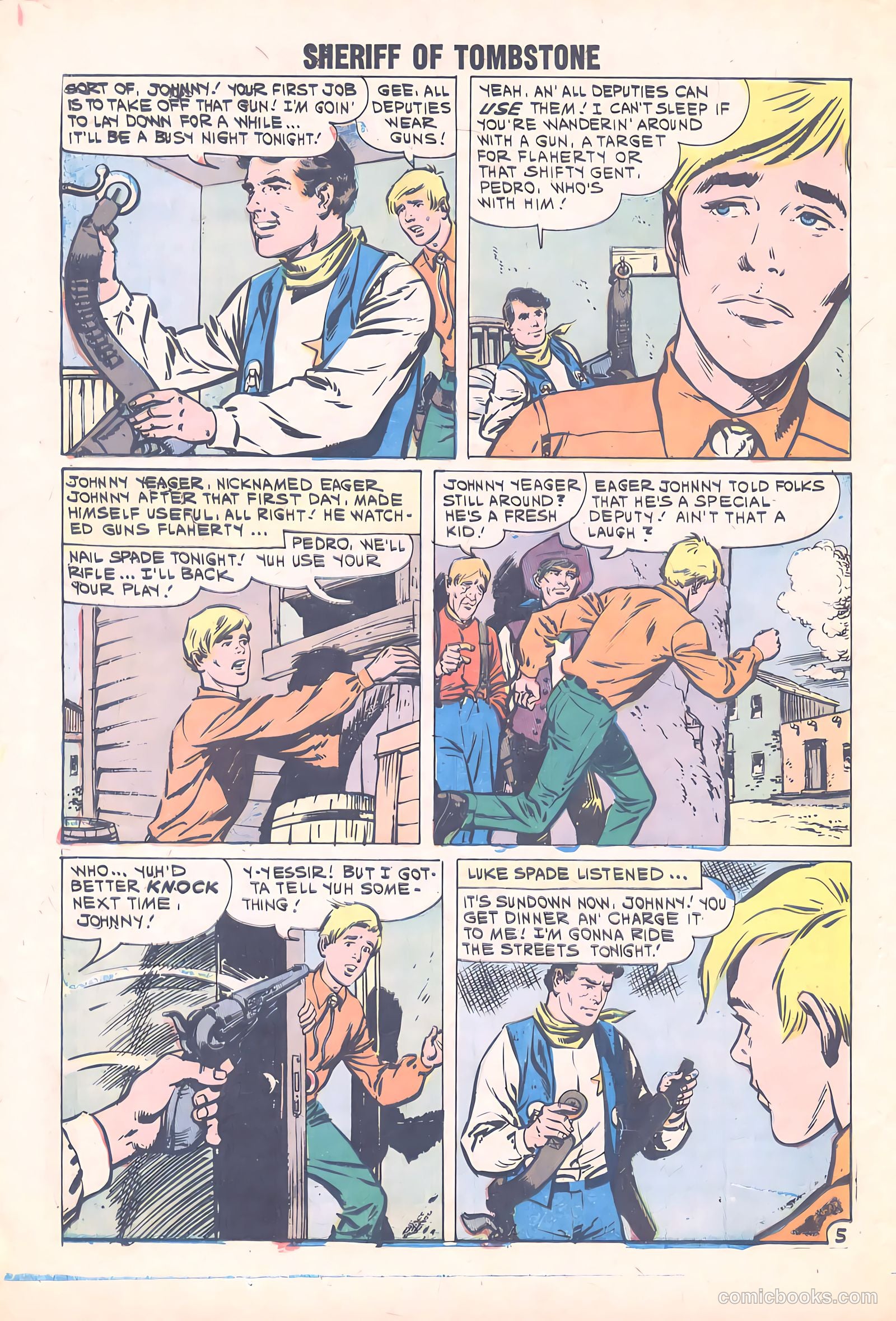 Sheriff of Tombstone #14 (1961) — page 16 of 35