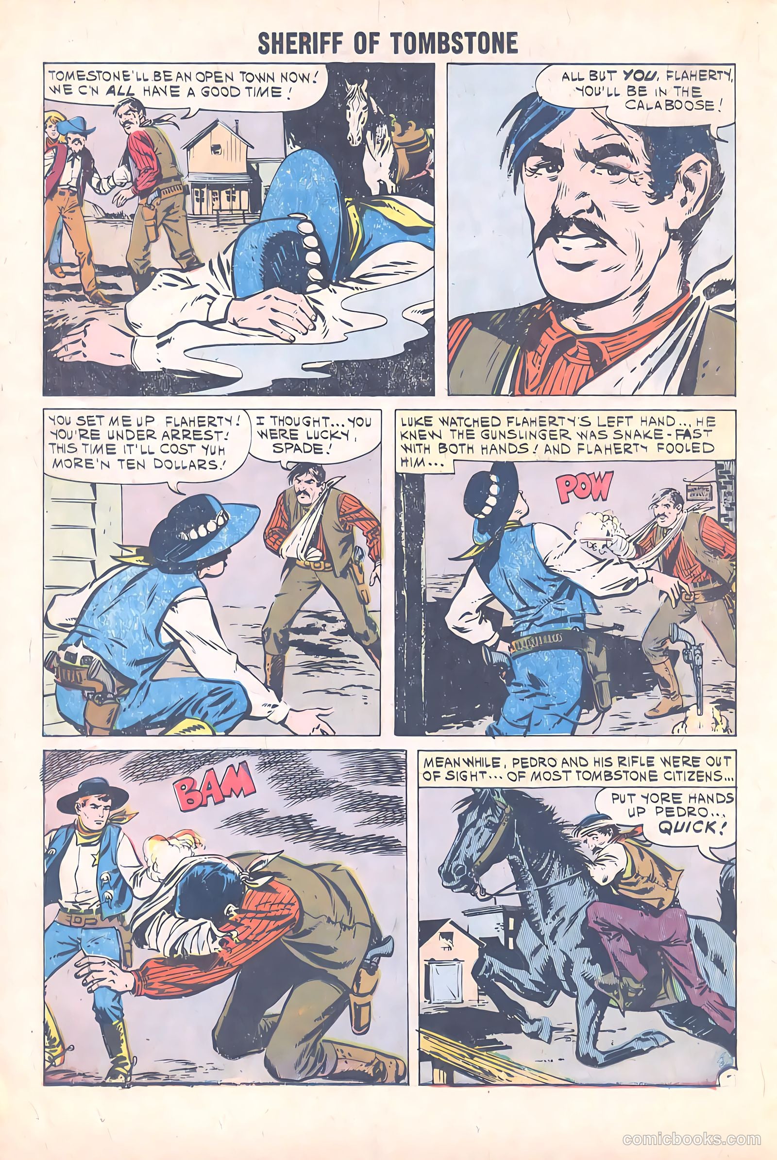 Sheriff of Tombstone #14 (1961) — page 18 of 35