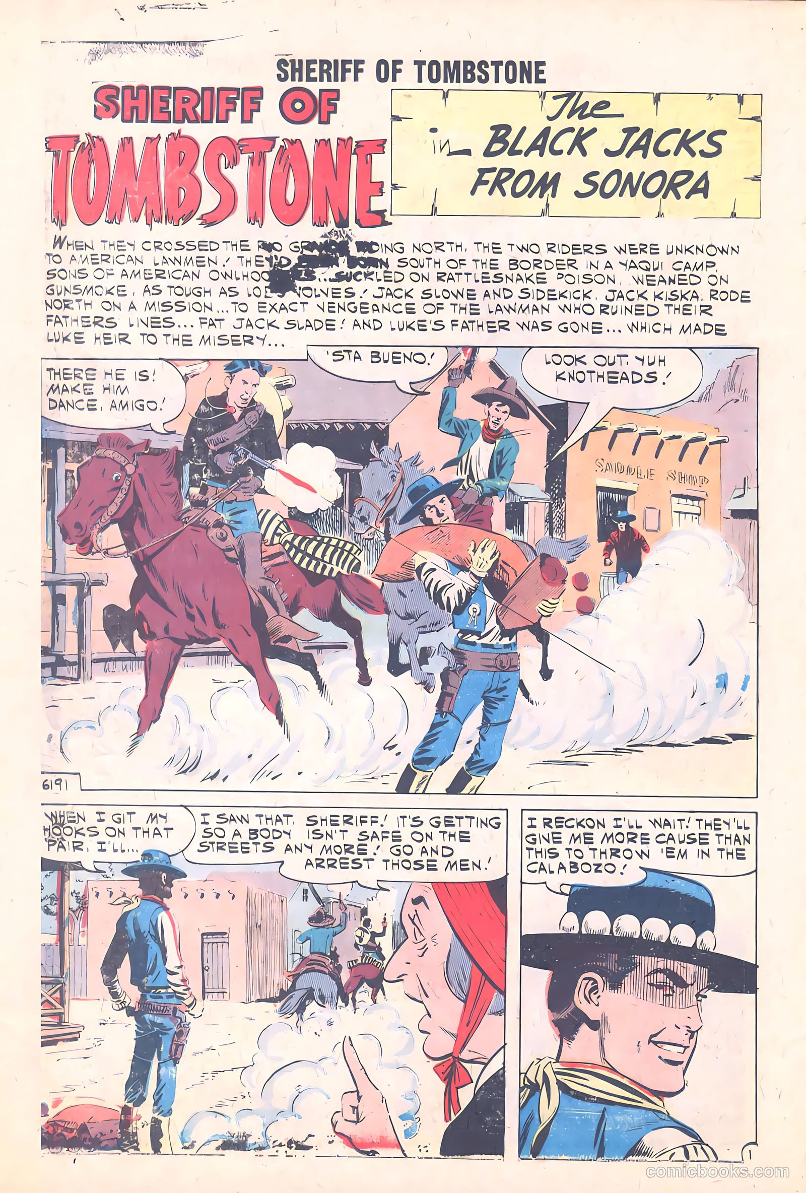 Sheriff of Tombstone #14 (1961) — page 26 of 35