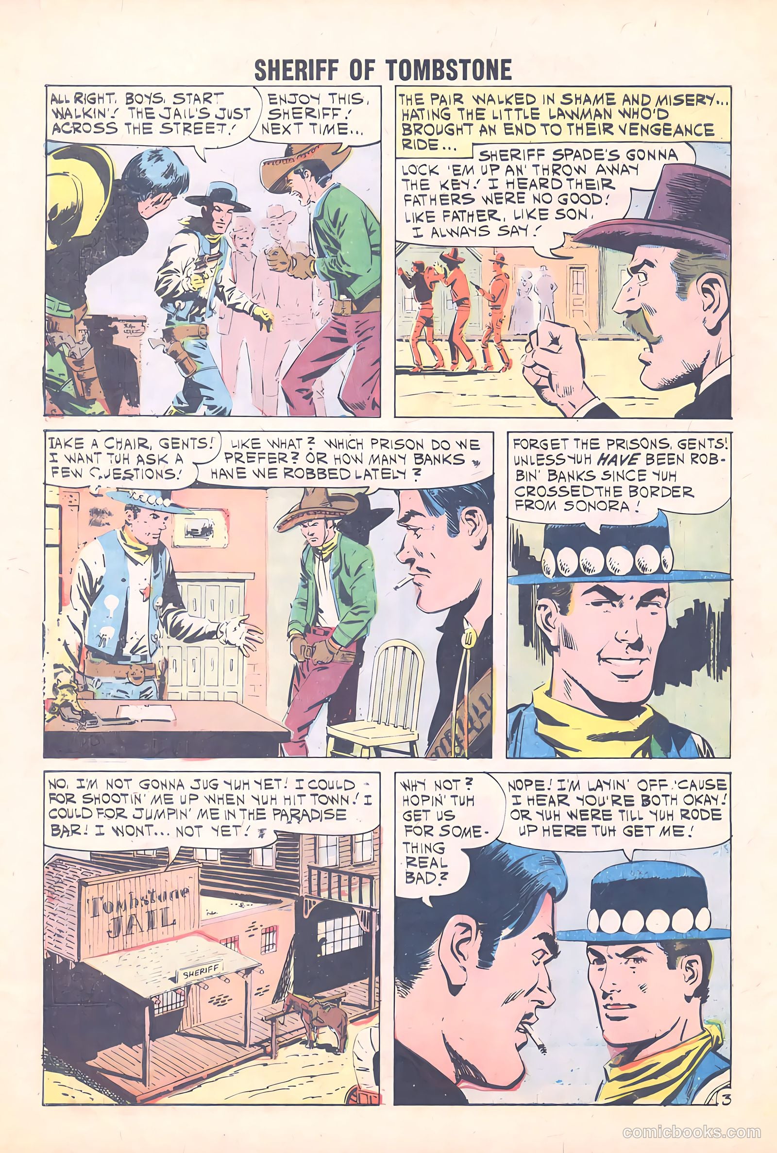 Sheriff of Tombstone #14 (1961) — page 28 of 35