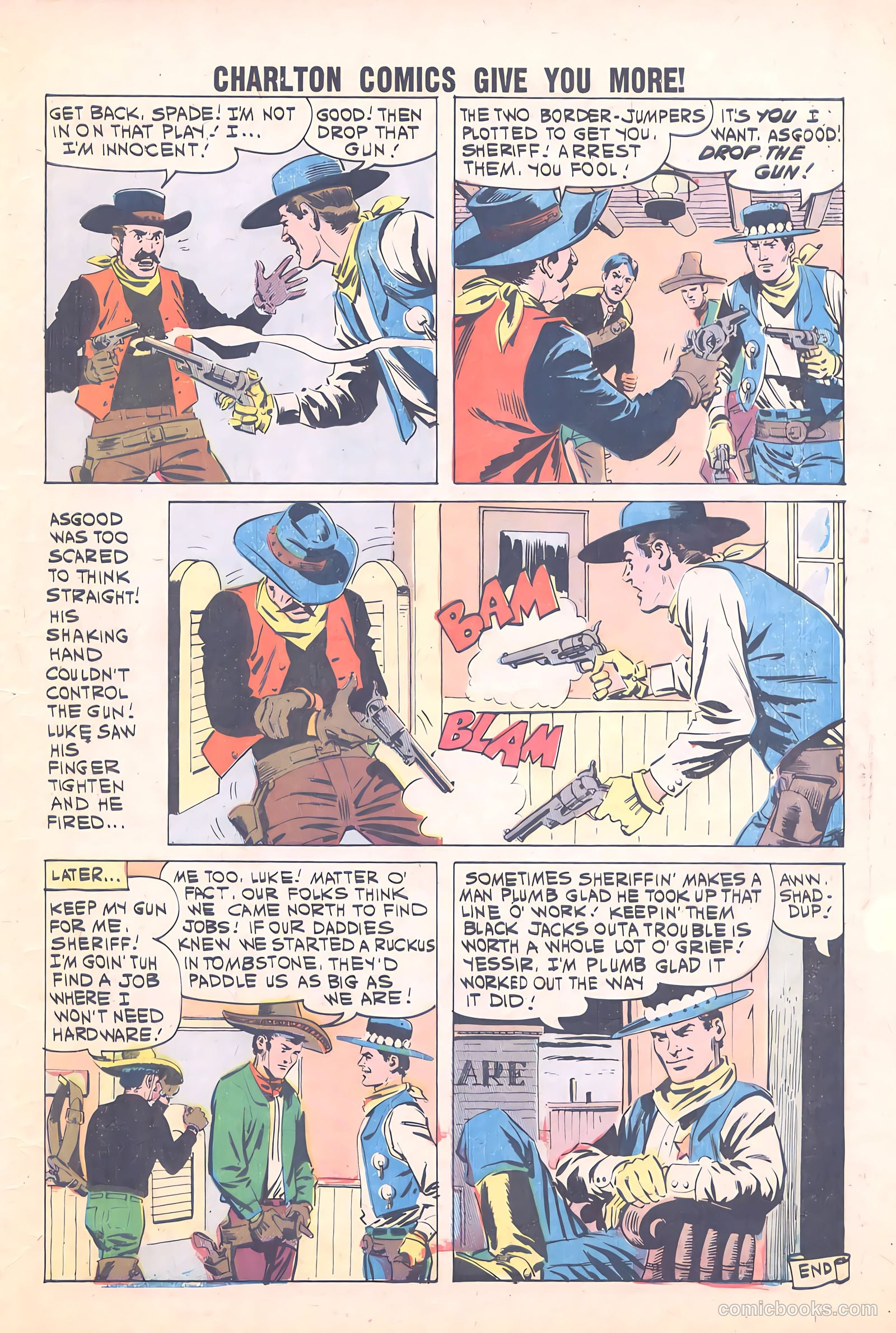 Sheriff of Tombstone #14 (1961) — page 33 of 35