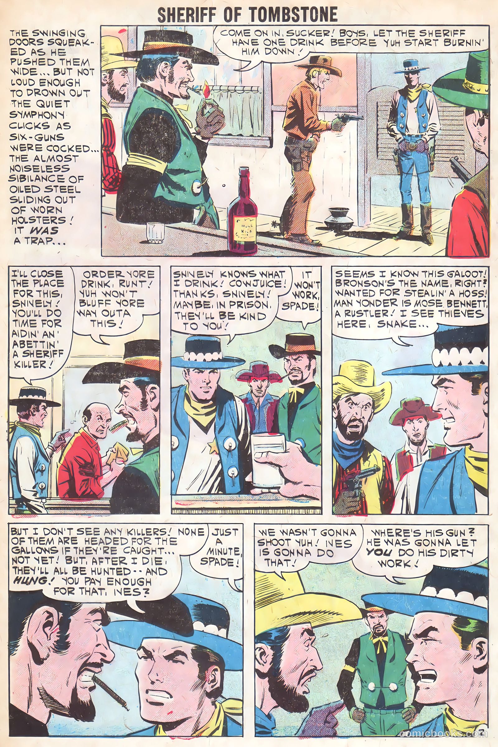 Sheriff of Tombstone #15 (1961) — page 4 of 36