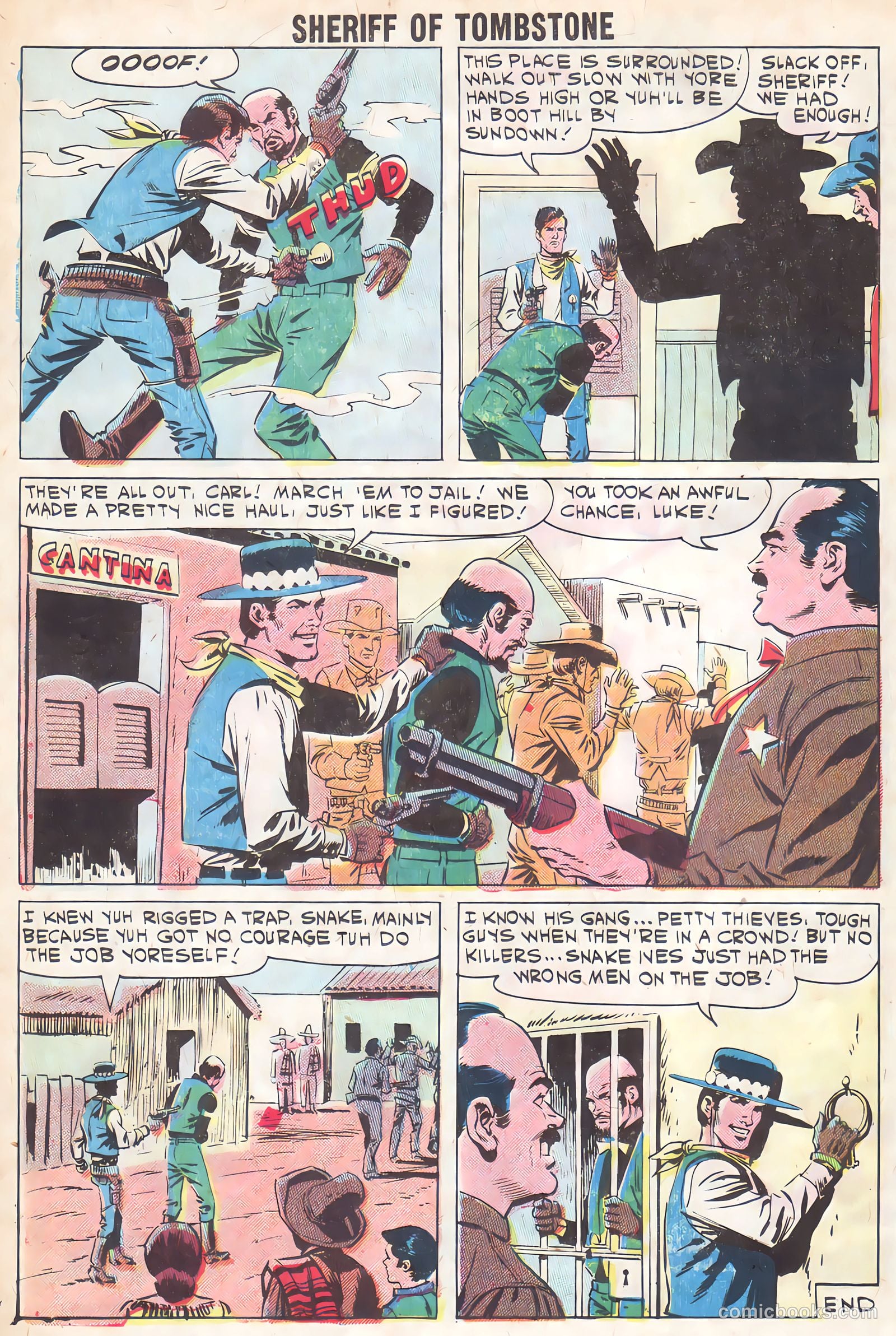 Sheriff of Tombstone #15 (1961) — page 8 of 36