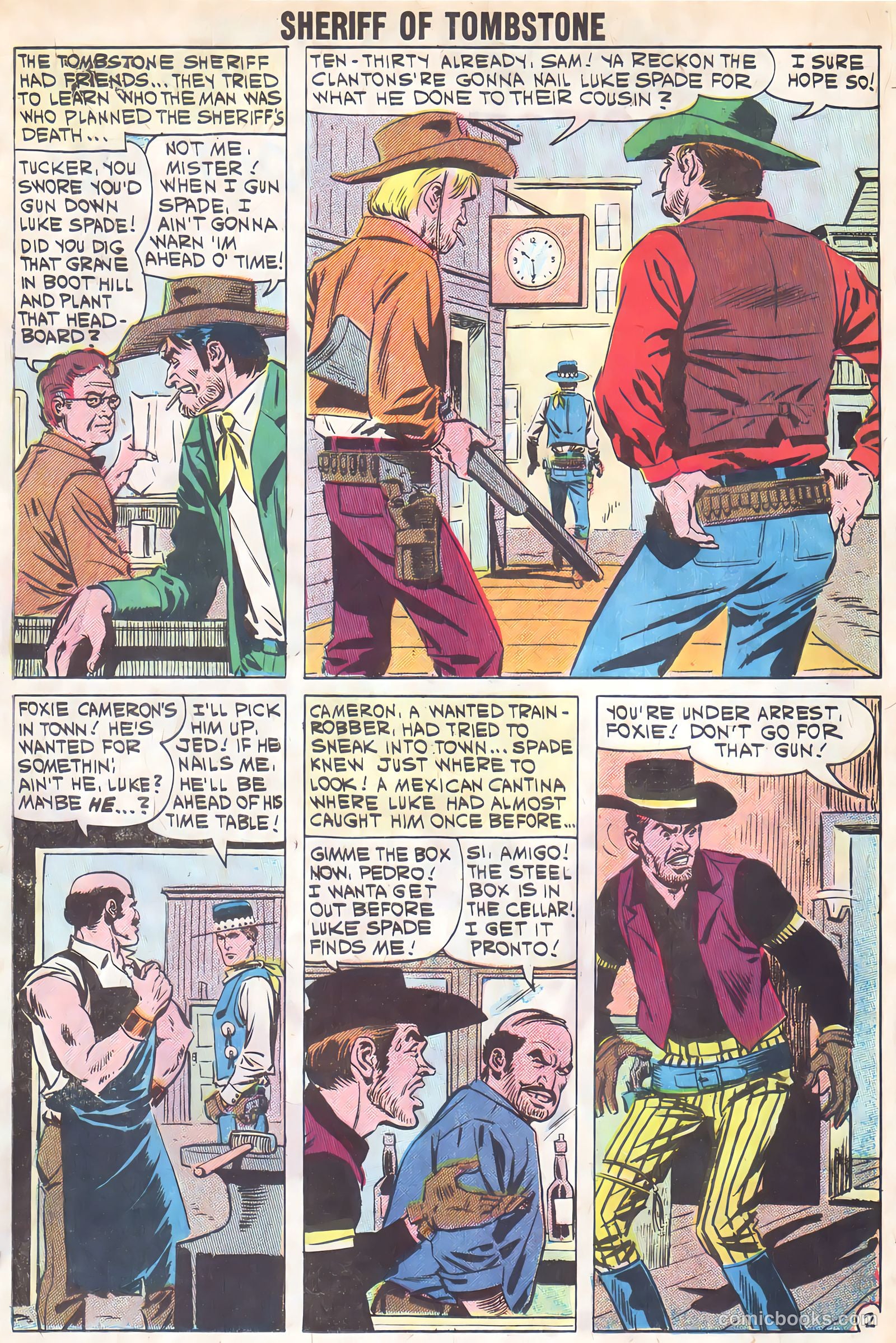 Sheriff of Tombstone #15 (1961) — page 12 of 36