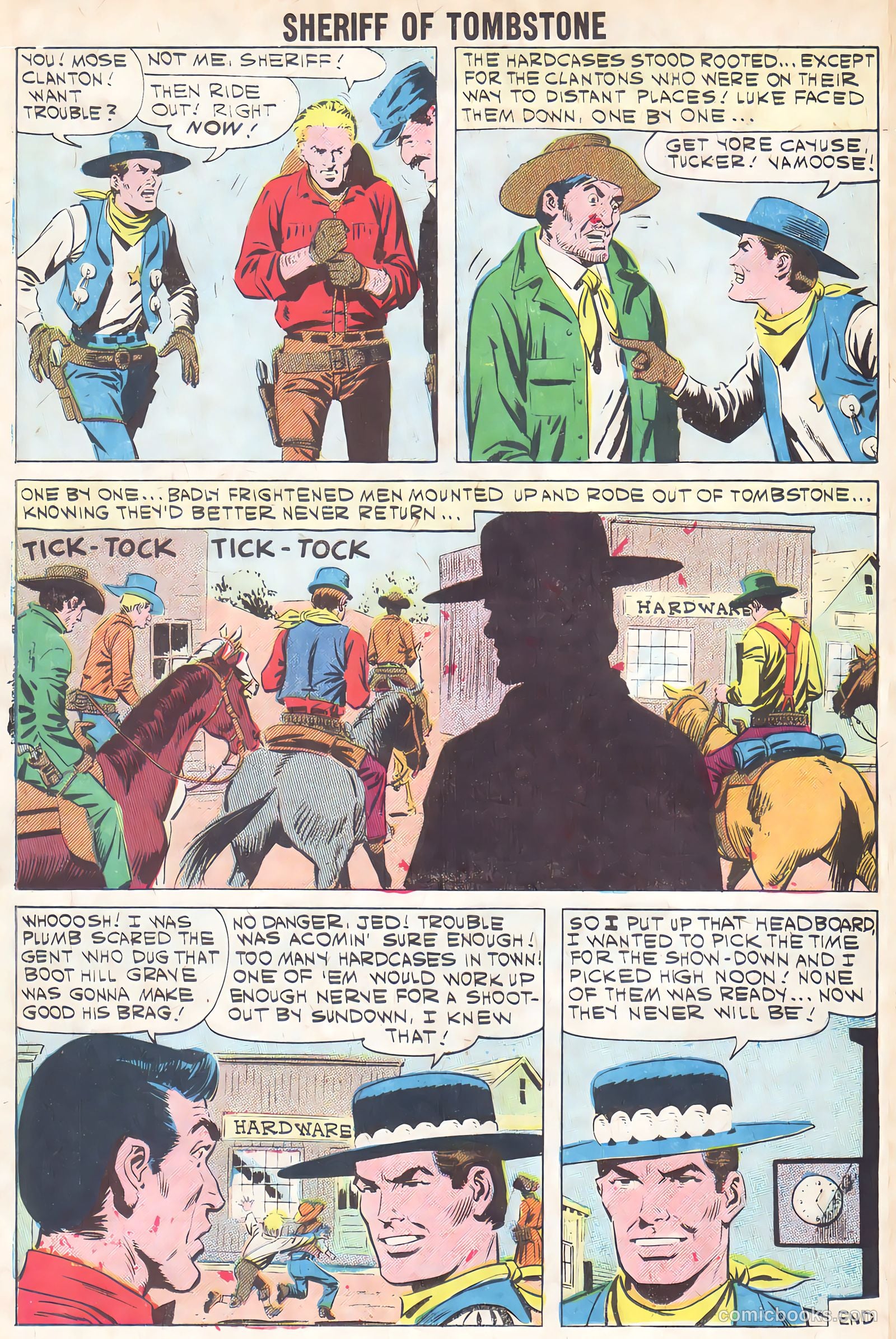 Sheriff of Tombstone #15 (1961) — page 16 of 36