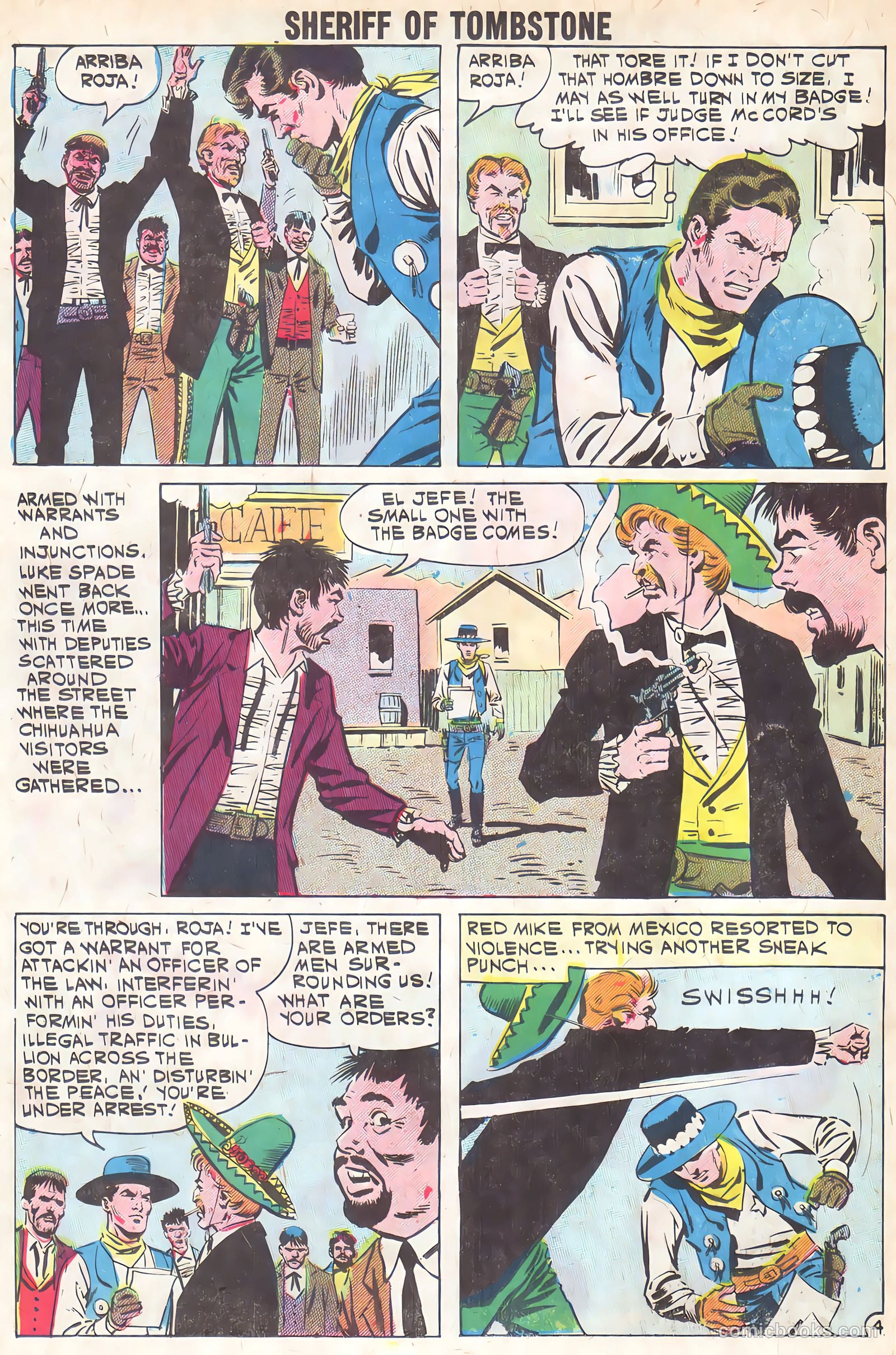 Sheriff of Tombstone #15 (1961) — page 20 of 36