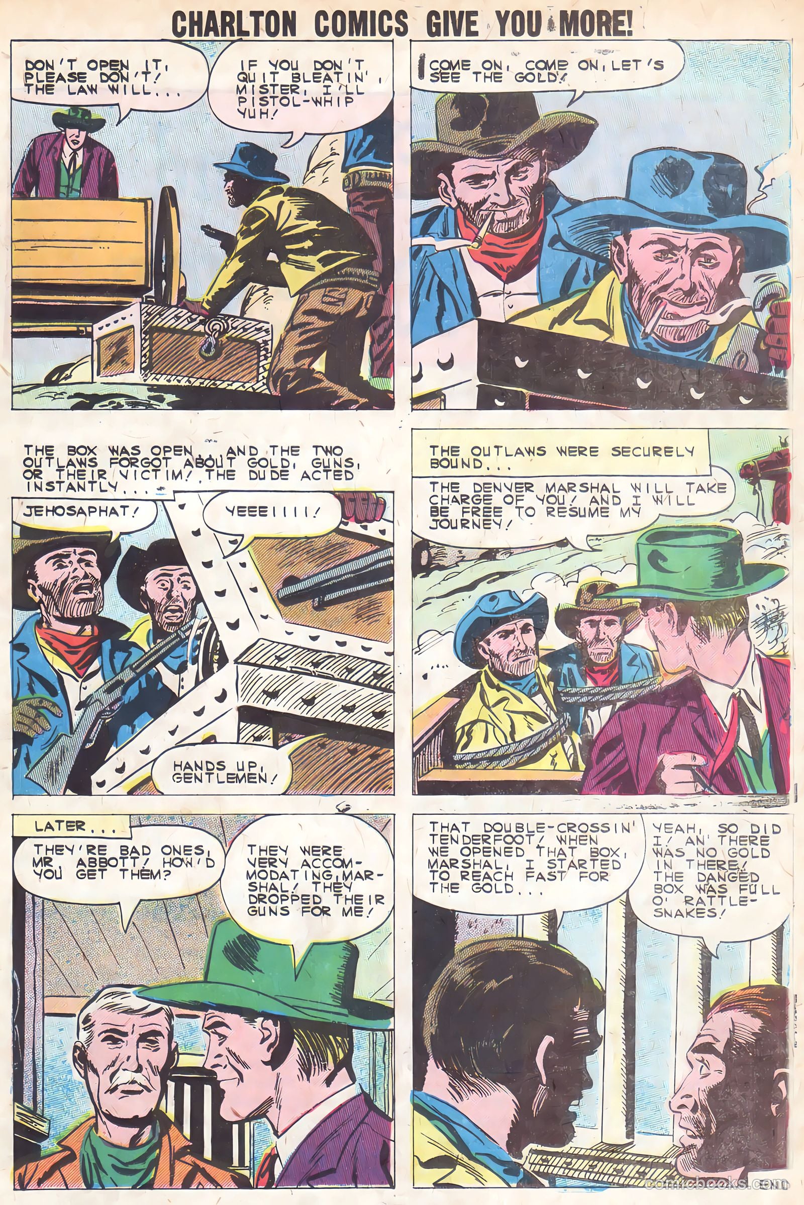 Sheriff of Tombstone #15 (1961) — page 25 of 36