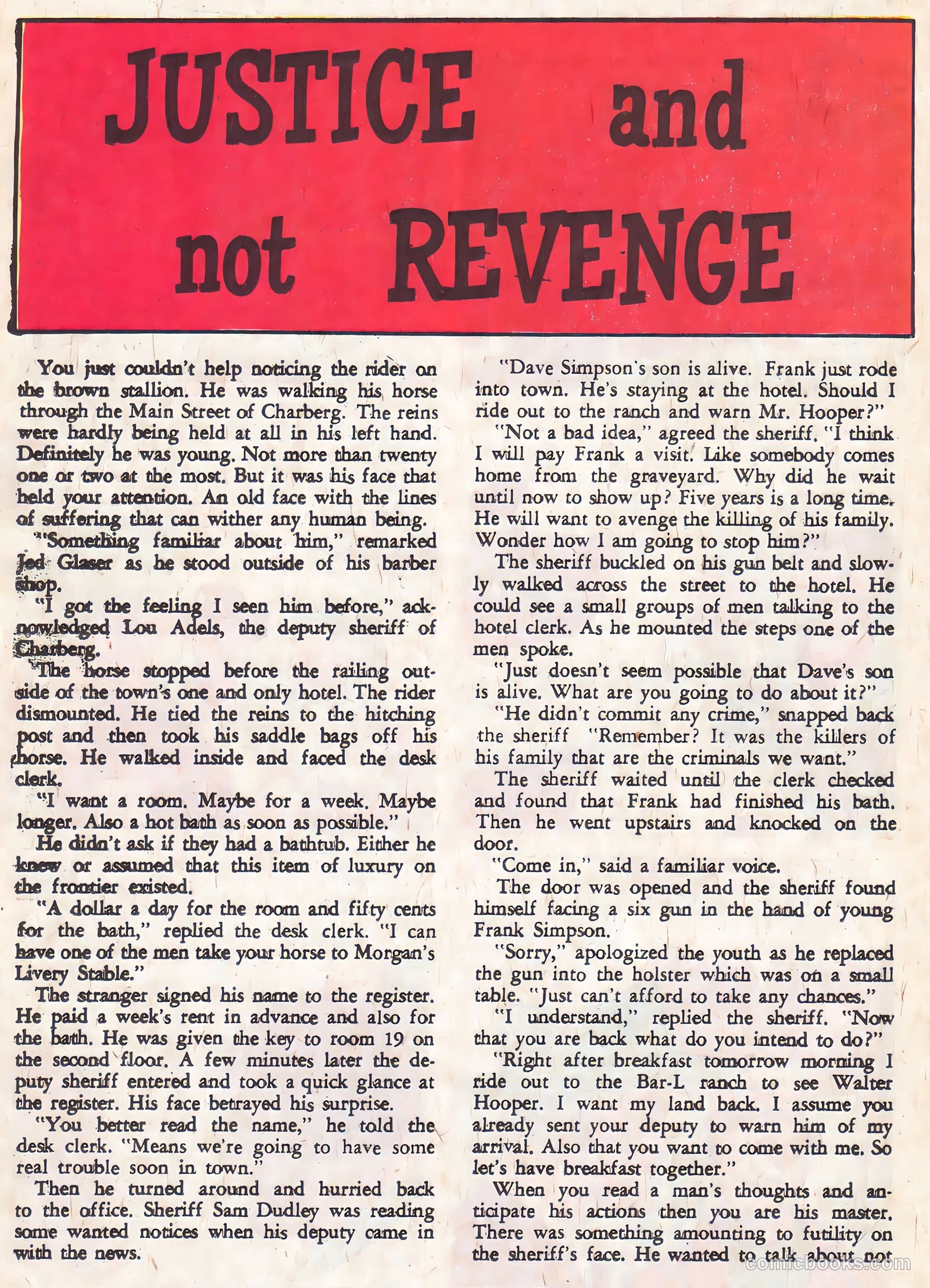 Sheriff of Tombstone #15 (1961) — page 26 of 36