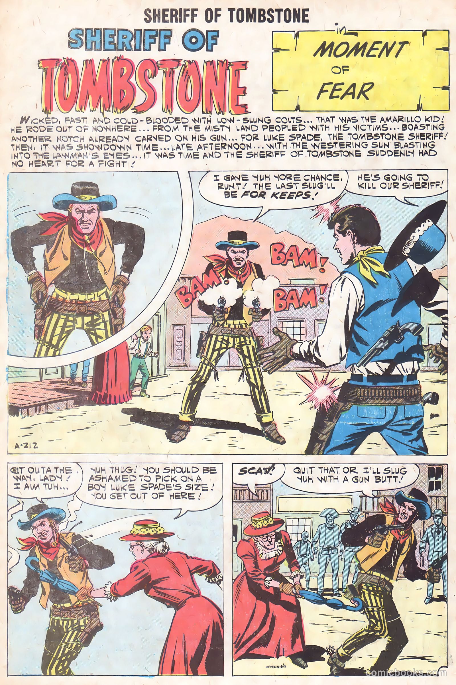 Sheriff of Tombstone #15 (1961) — page 28 of 36
