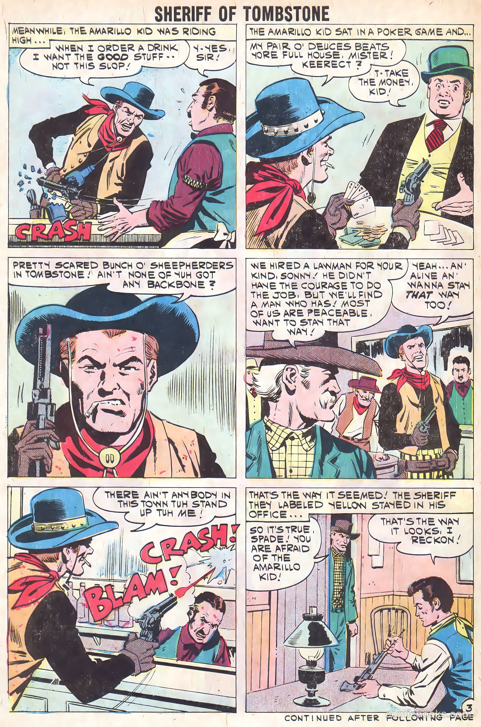 Sheriff of Tombstone #15 (1961) — page 30 of 36