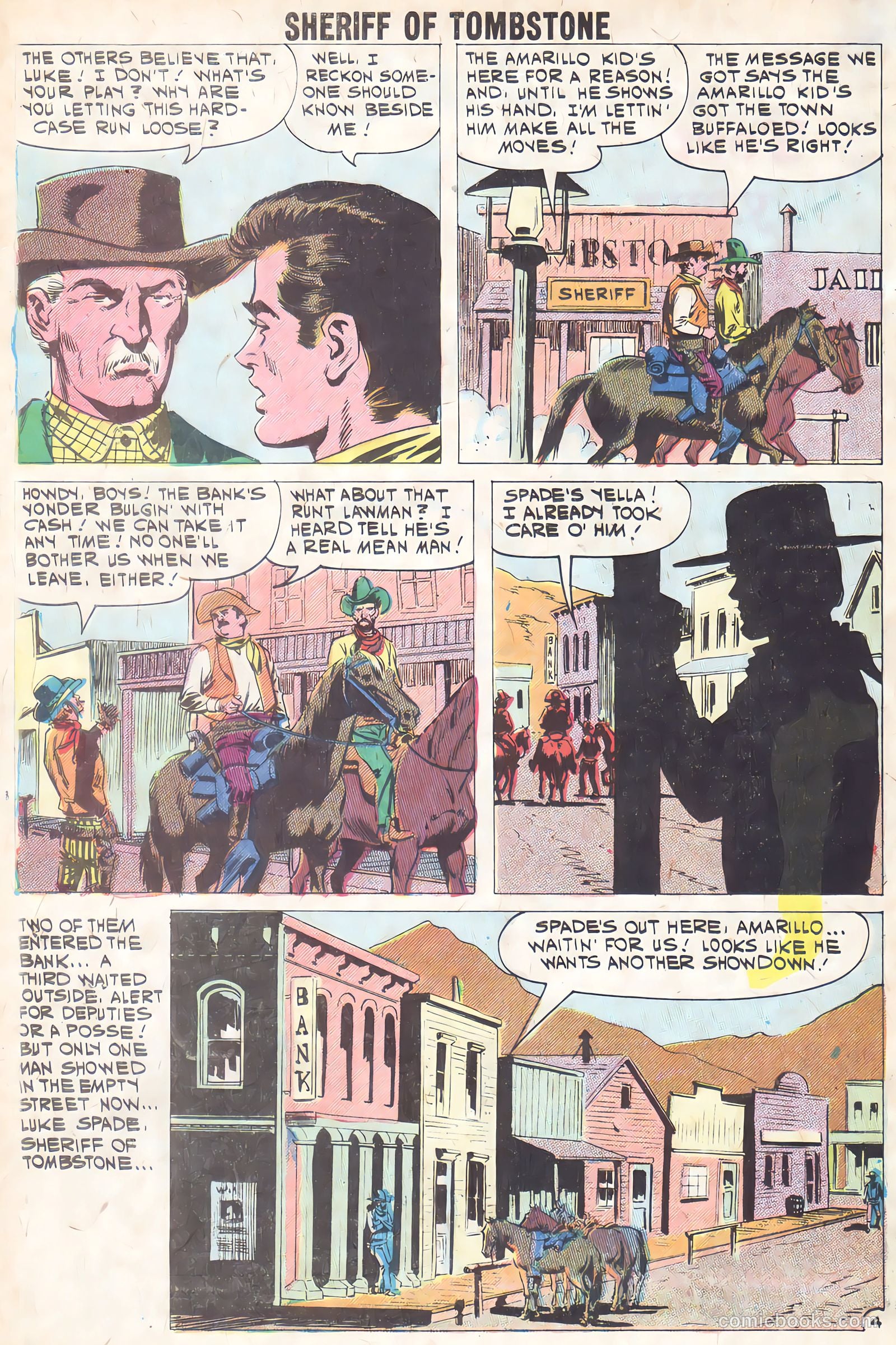 Sheriff of Tombstone #15 (1961) — page 32 of 36