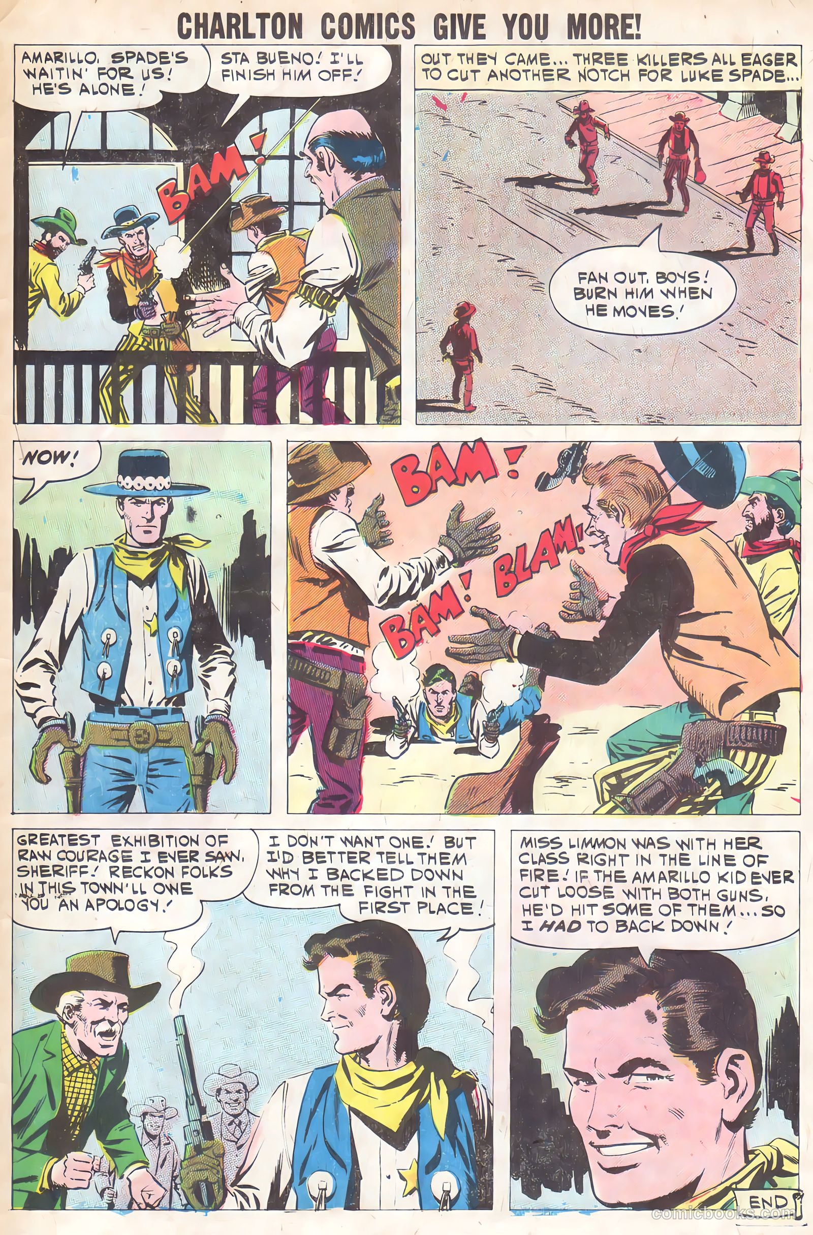 Sheriff of Tombstone #15 (1961) — page 33 of 36