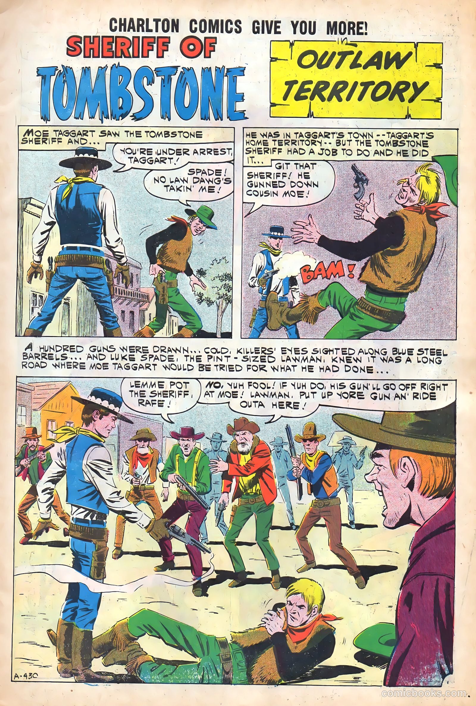 Sheriff of Tombstone #16 (1961) — page 3 of 36