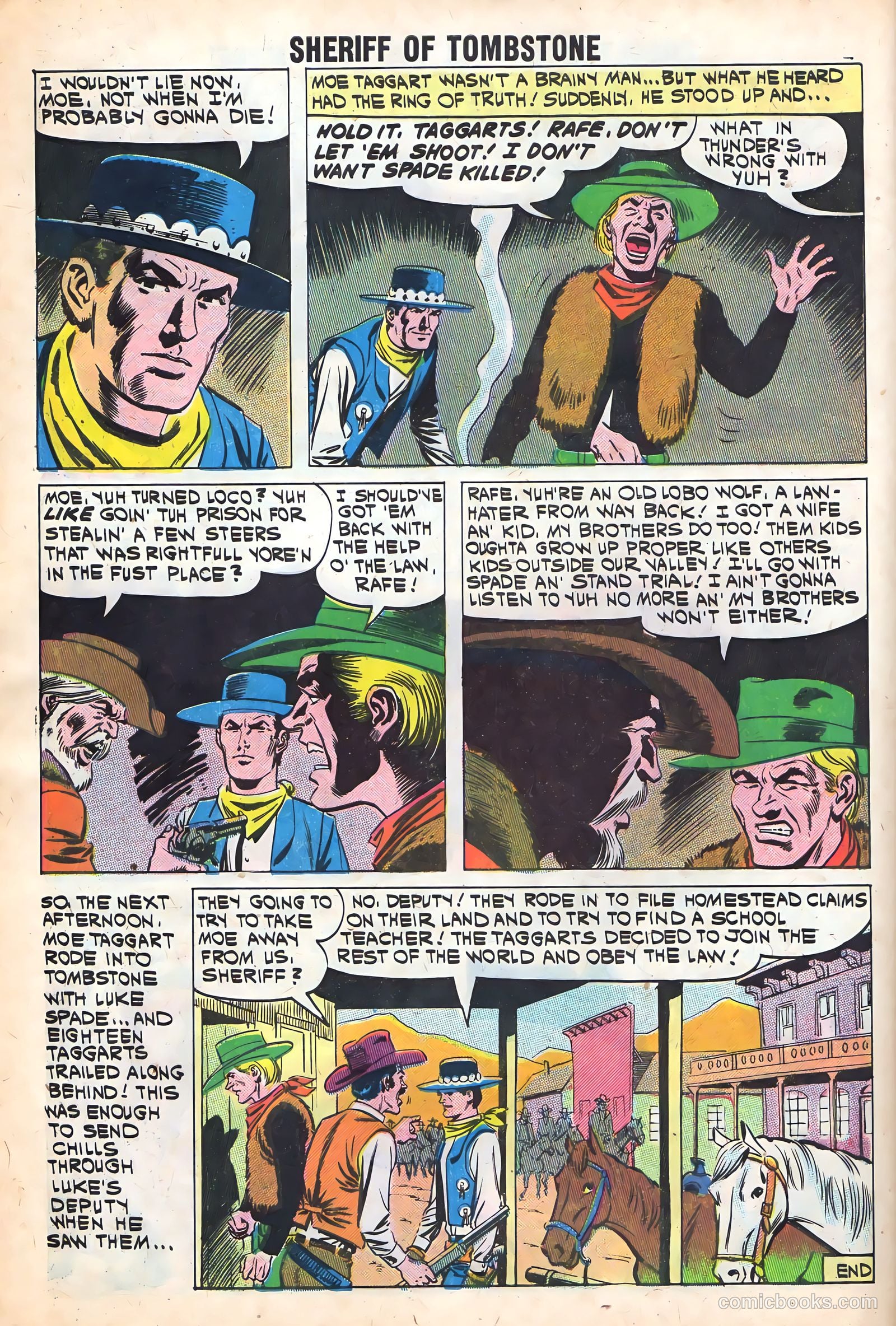 Sheriff of Tombstone #16 (1961) — page 8 of 36