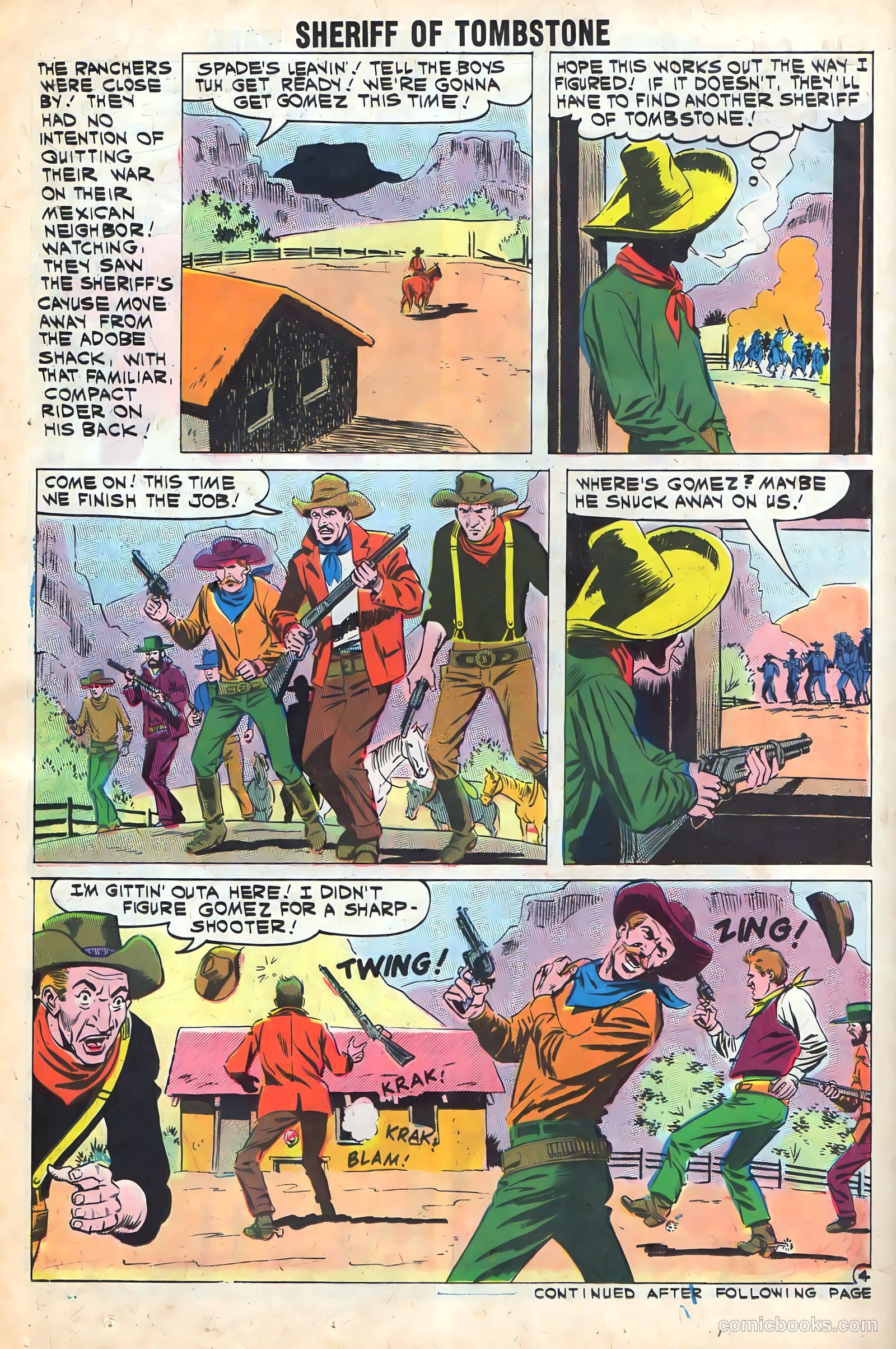 Sheriff of Tombstone #16 (1961) — page 14 of 36
