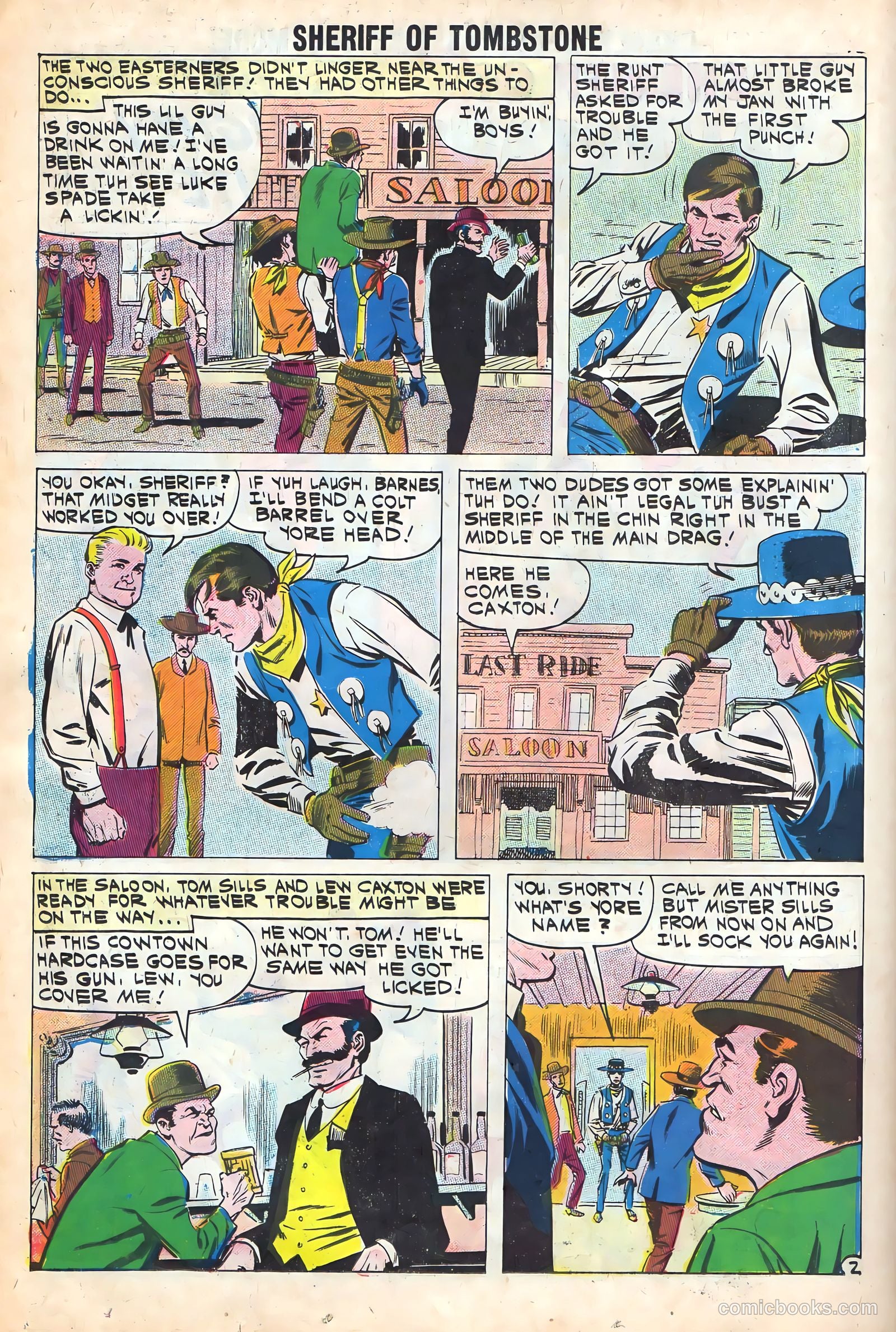 Sheriff of Tombstone #16 (1961) — page 18 of 36