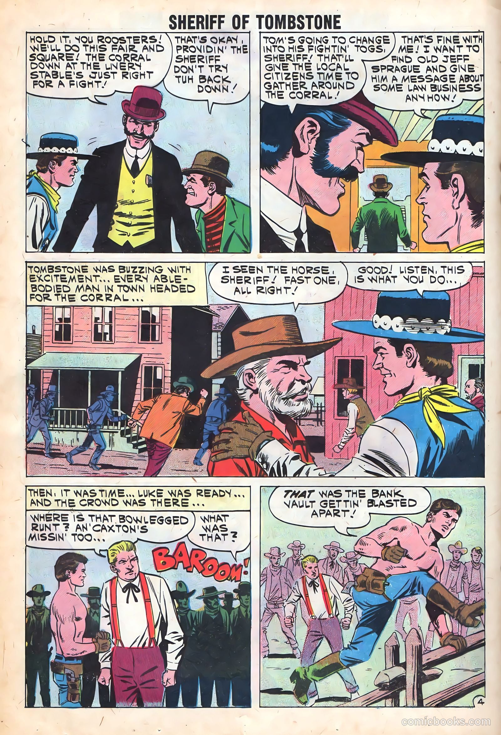 Sheriff of Tombstone #16 (1961) — page 20 of 36