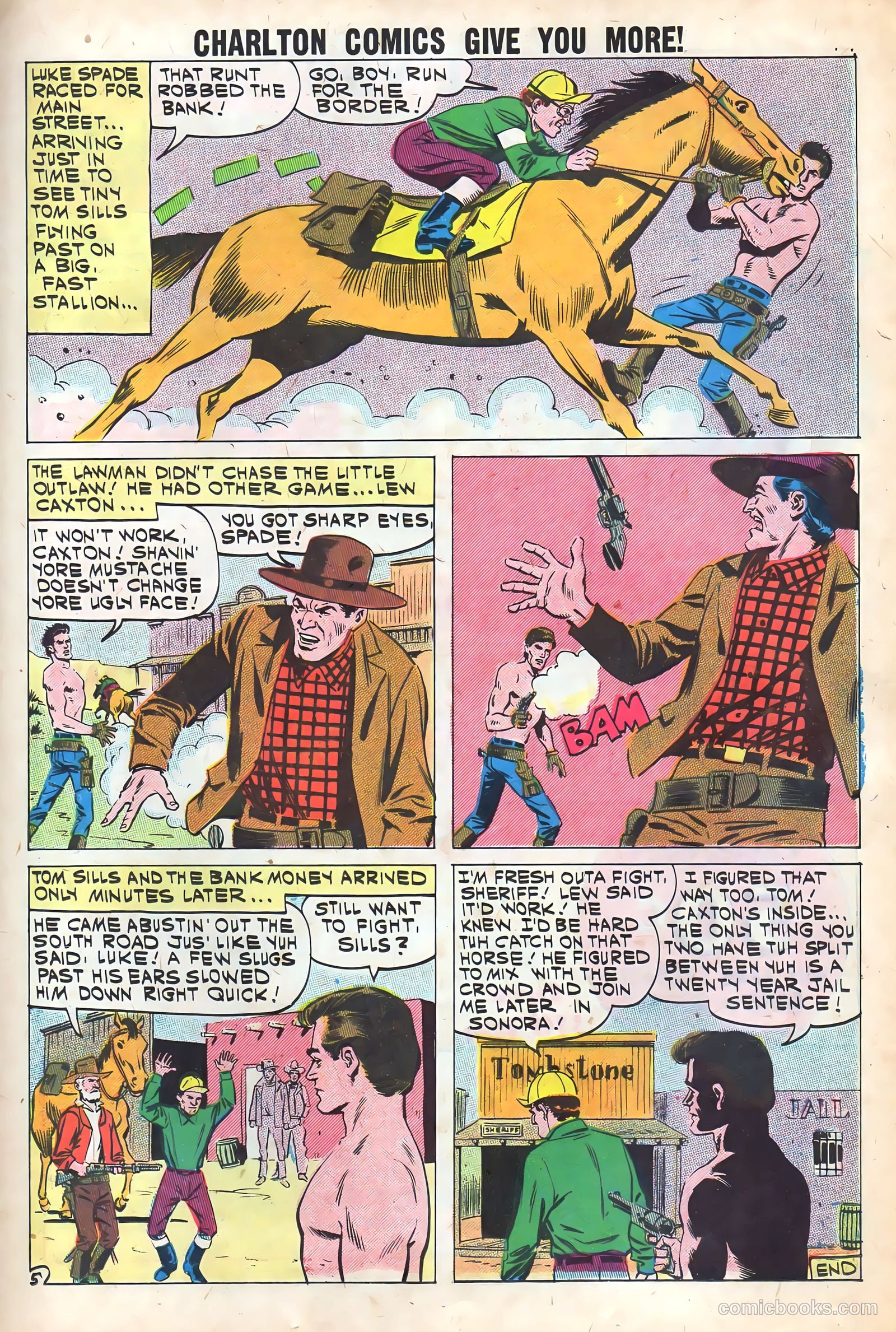 Sheriff of Tombstone #16 (1961) — page 21 of 36