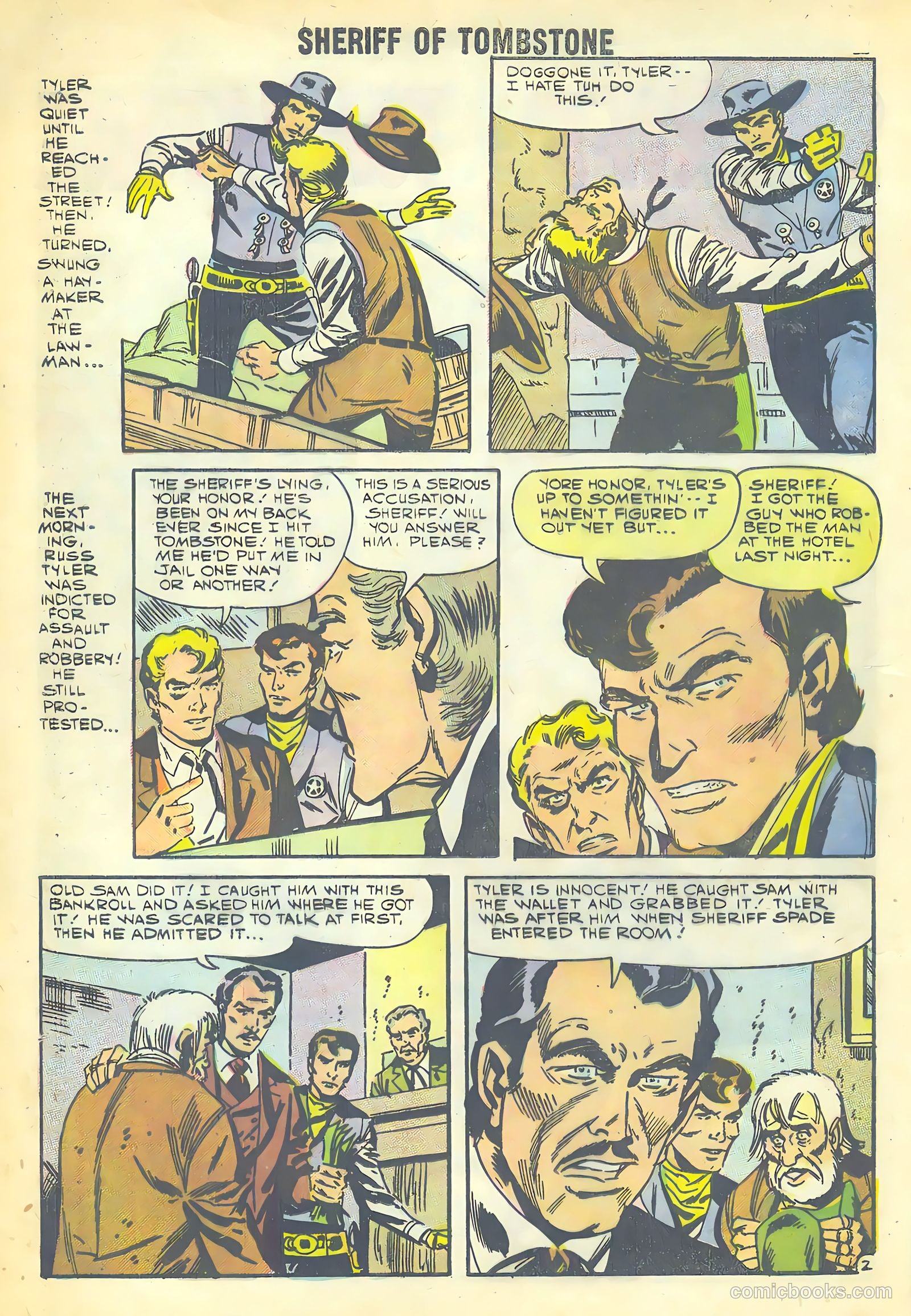 Sheriff of Tombstone #2 (1959) — page 4 of 36