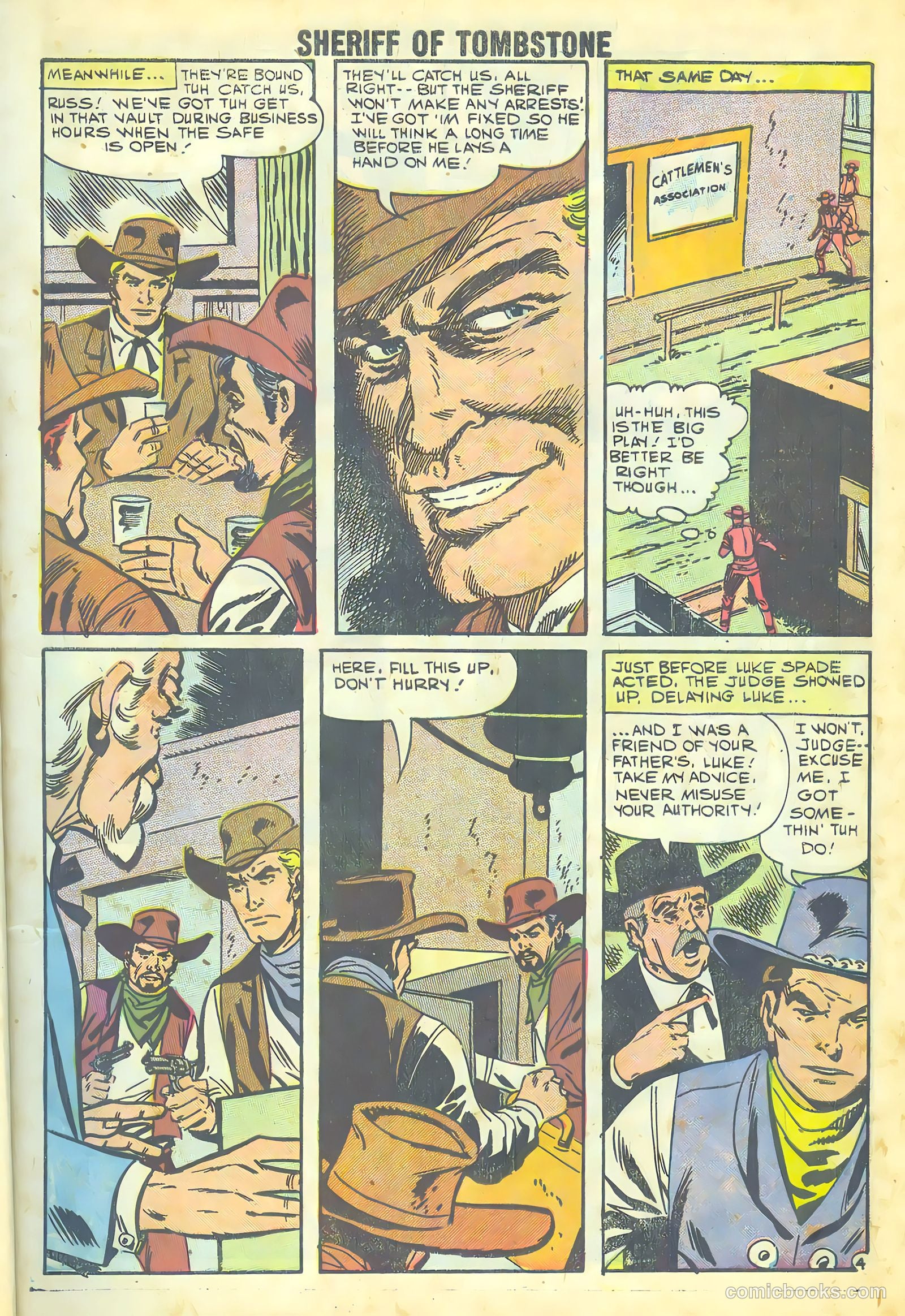 Sheriff of Tombstone #2 (1959) — page 7 of 36