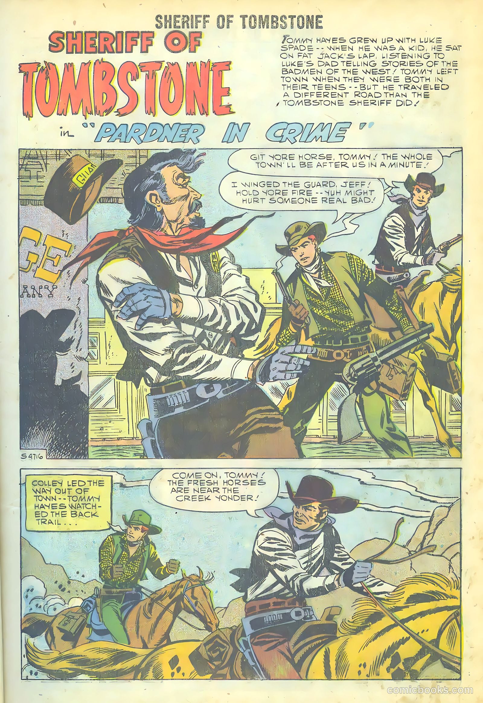 Sheriff of Tombstone #2 (1959) — page 9 of 36