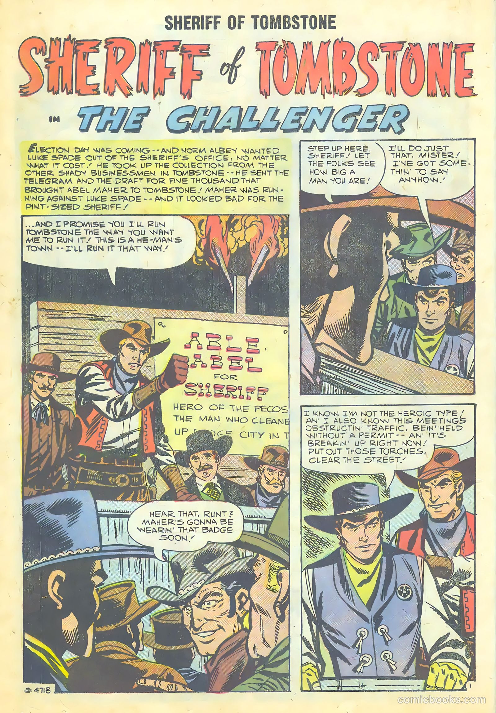 Sheriff of Tombstone #2 (1959) — page 14 of 36