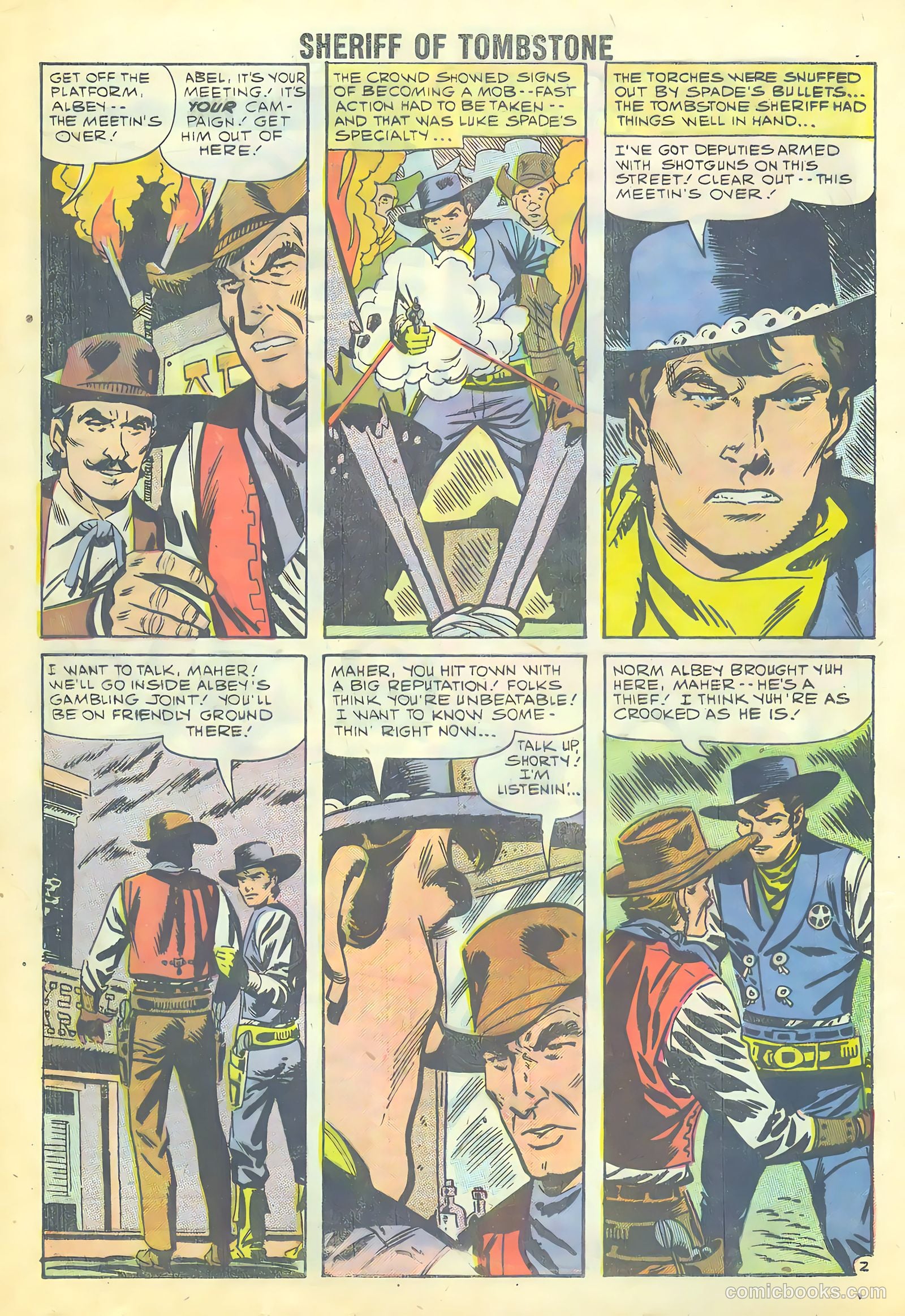 Sheriff of Tombstone #2 (1959) — page 16 of 36