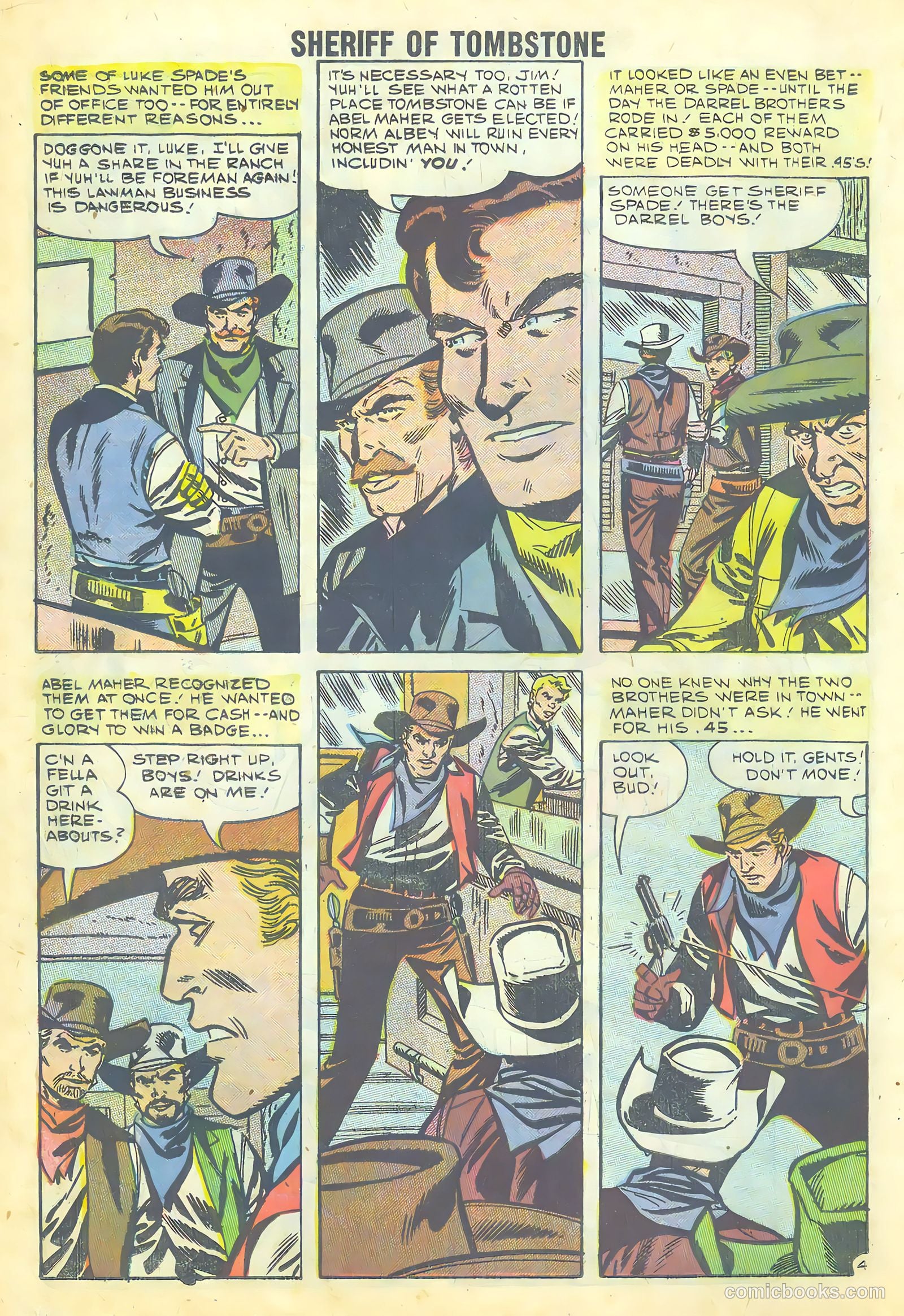 Sheriff of Tombstone #2 (1959) — page 18 of 36