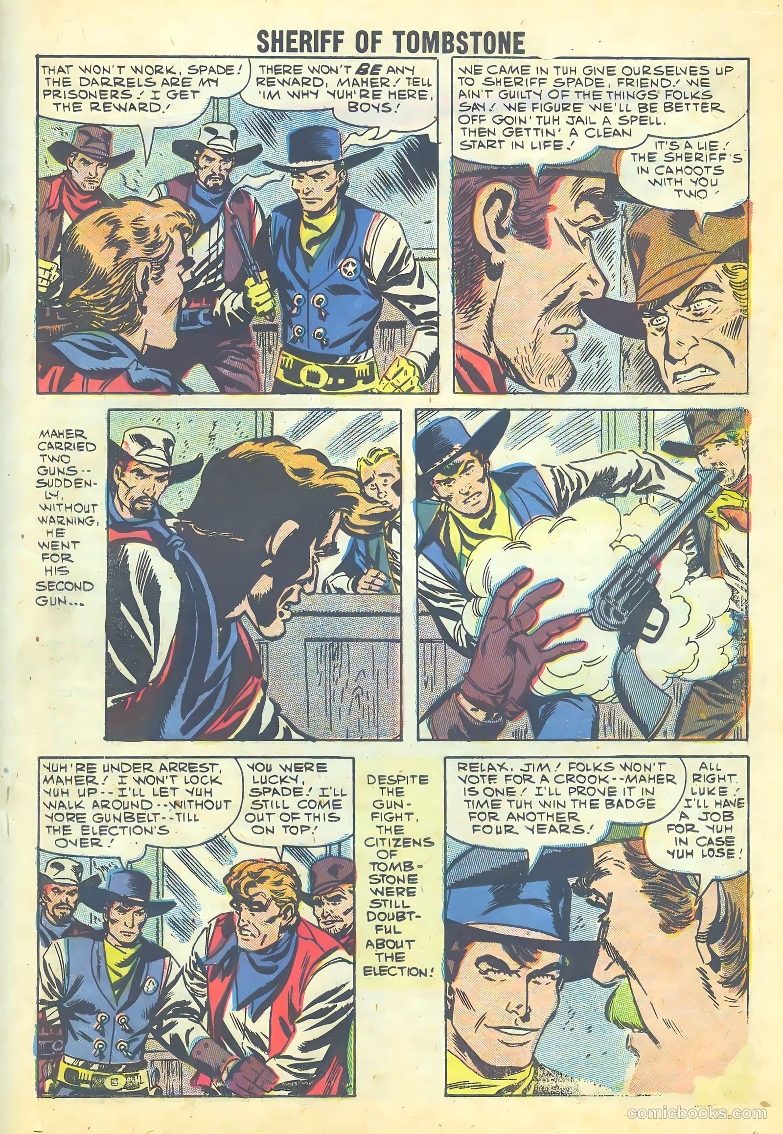 Sheriff of Tombstone #2 (1959) — page 19 of 36
