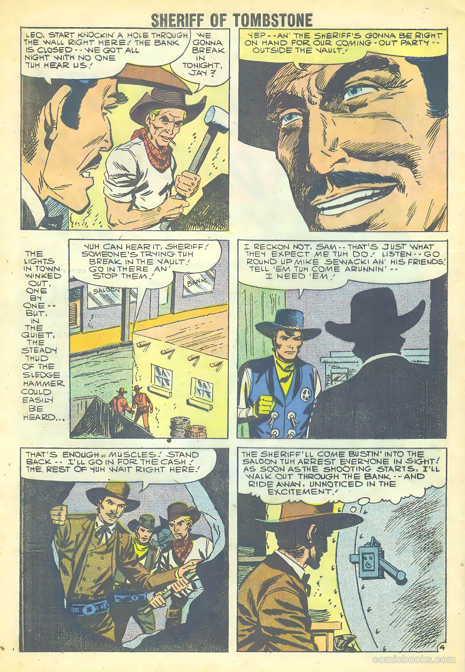 Sheriff of Tombstone #2 (1959) — page 32 of 36