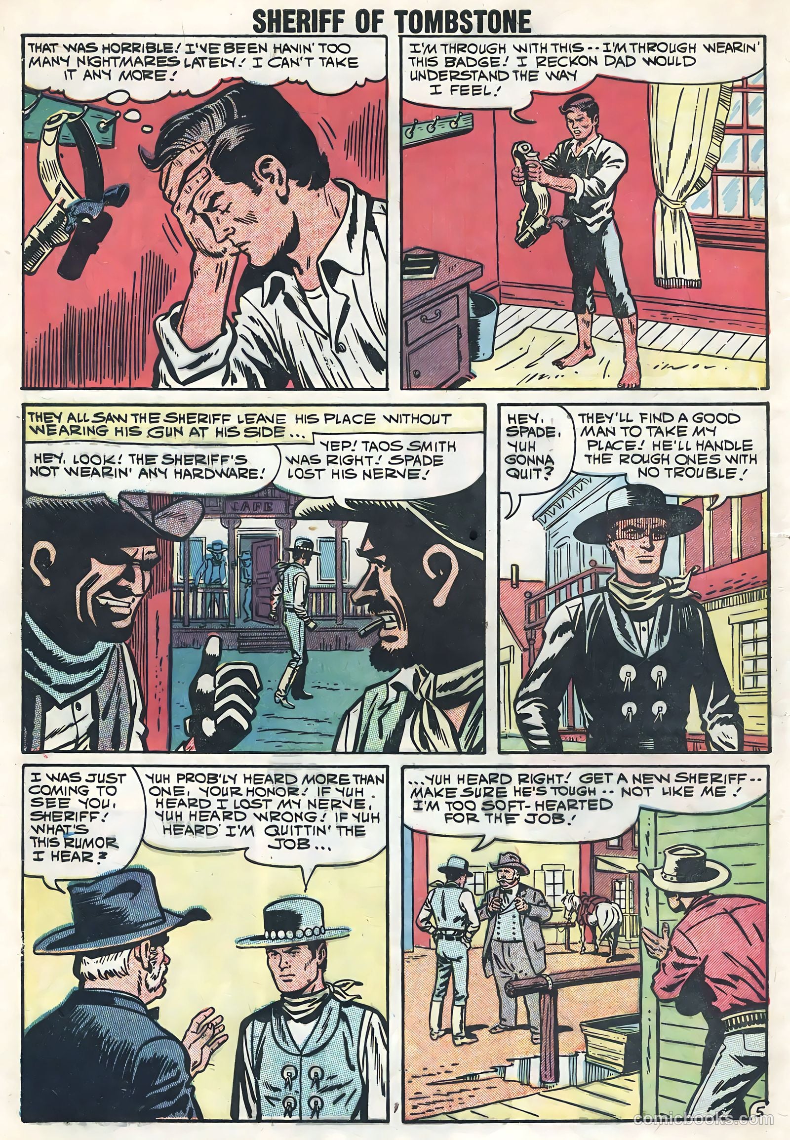 Sheriff of Tombstone #3 (1959) — page 8 of 35