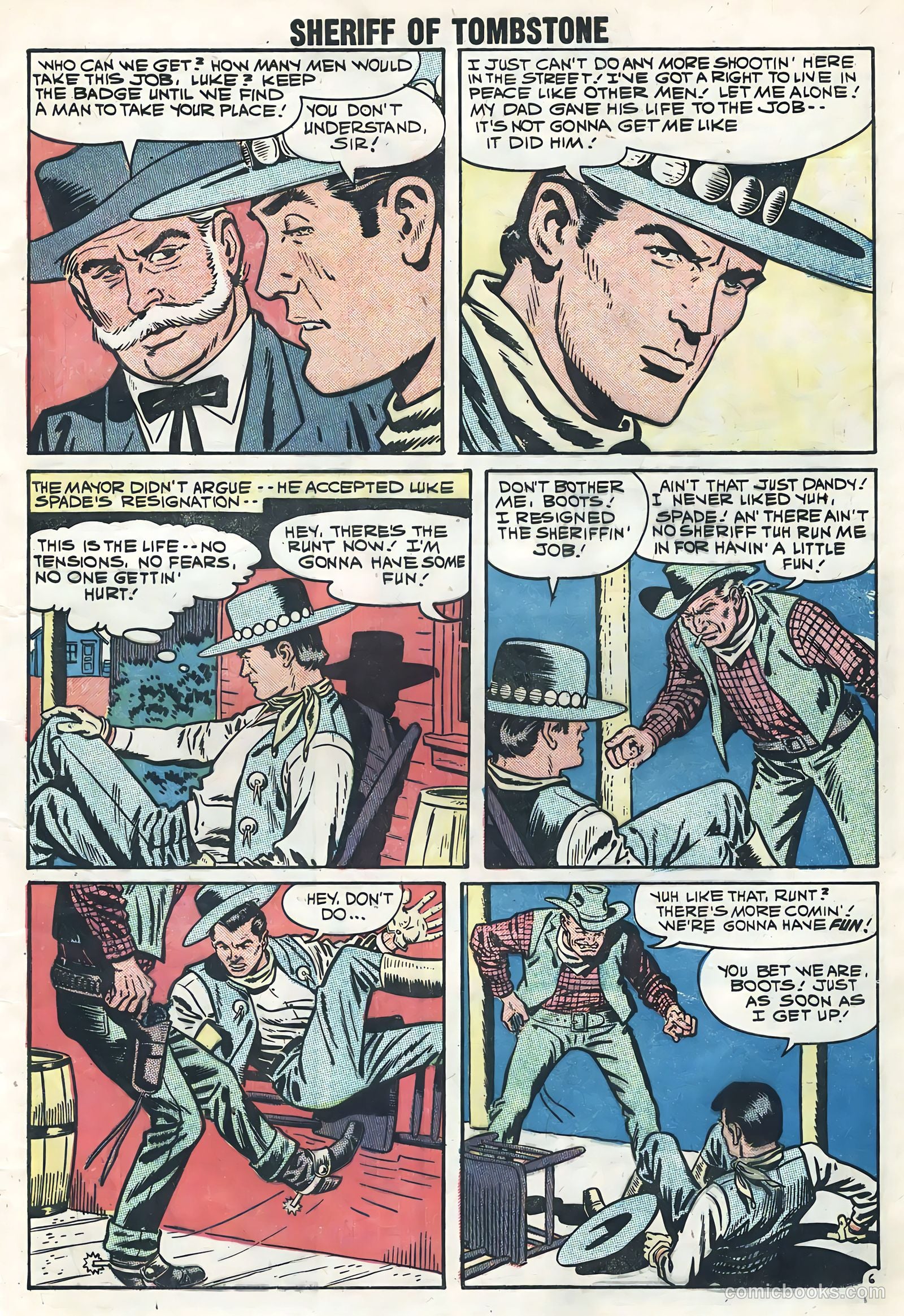 Sheriff of Tombstone #3 (1959) — page 9 of 35