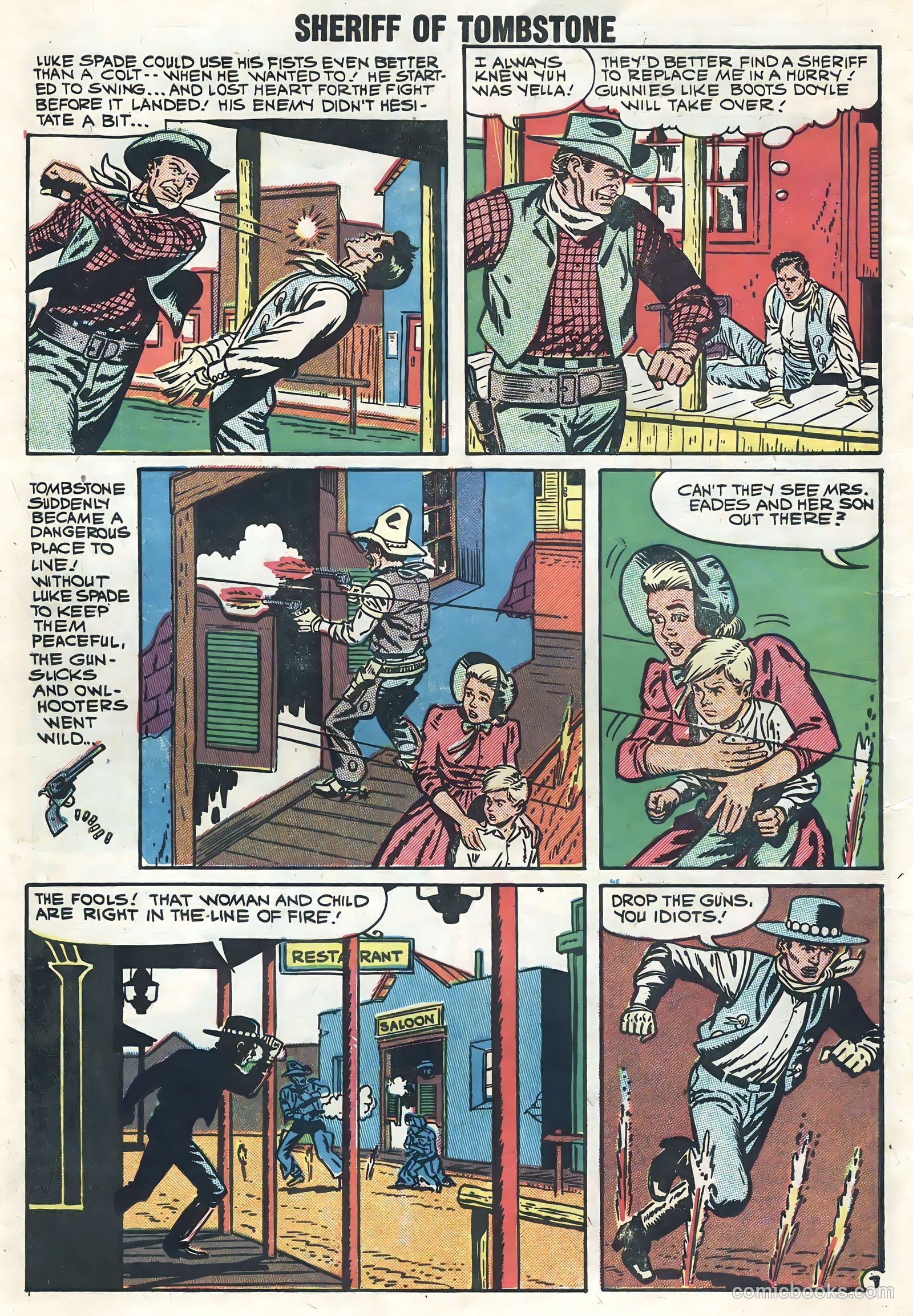 Sheriff of Tombstone #3 (1959) — page 10 of 35