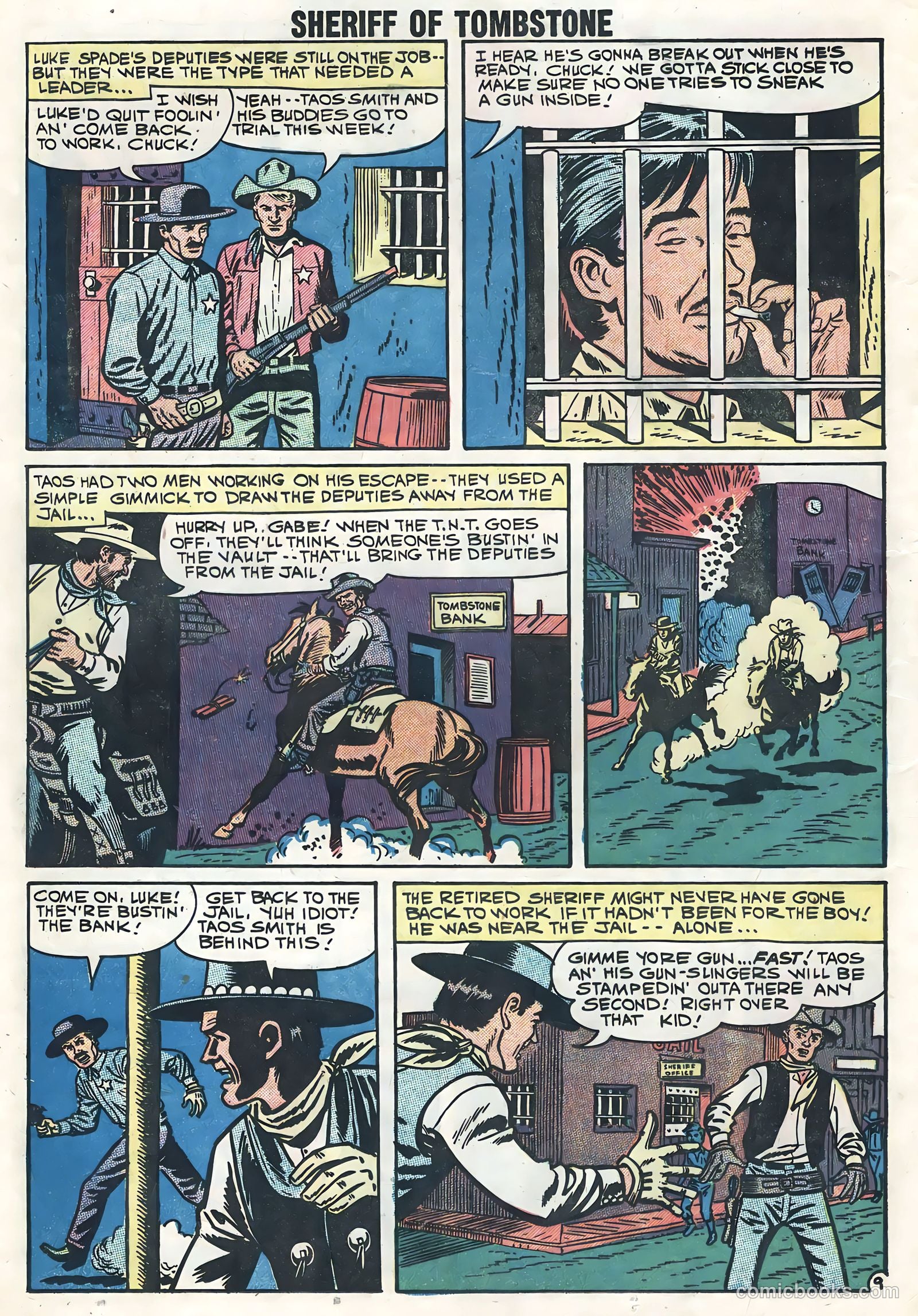 Sheriff of Tombstone #3 (1959) — page 12 of 35