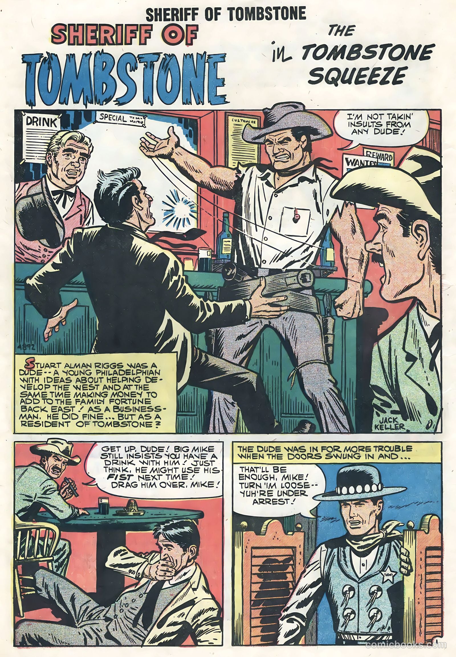 Sheriff of Tombstone #3 (1959) — page 16 of 35