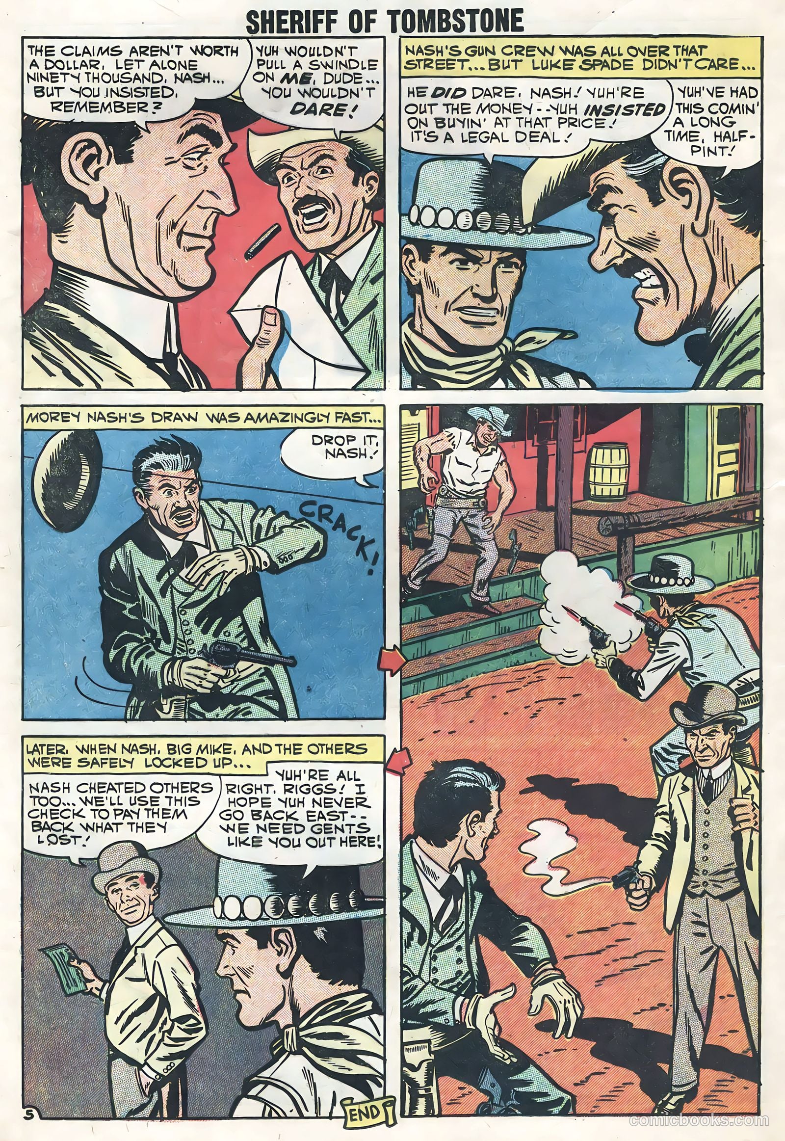 Sheriff of Tombstone #3 (1959) — page 20 of 35