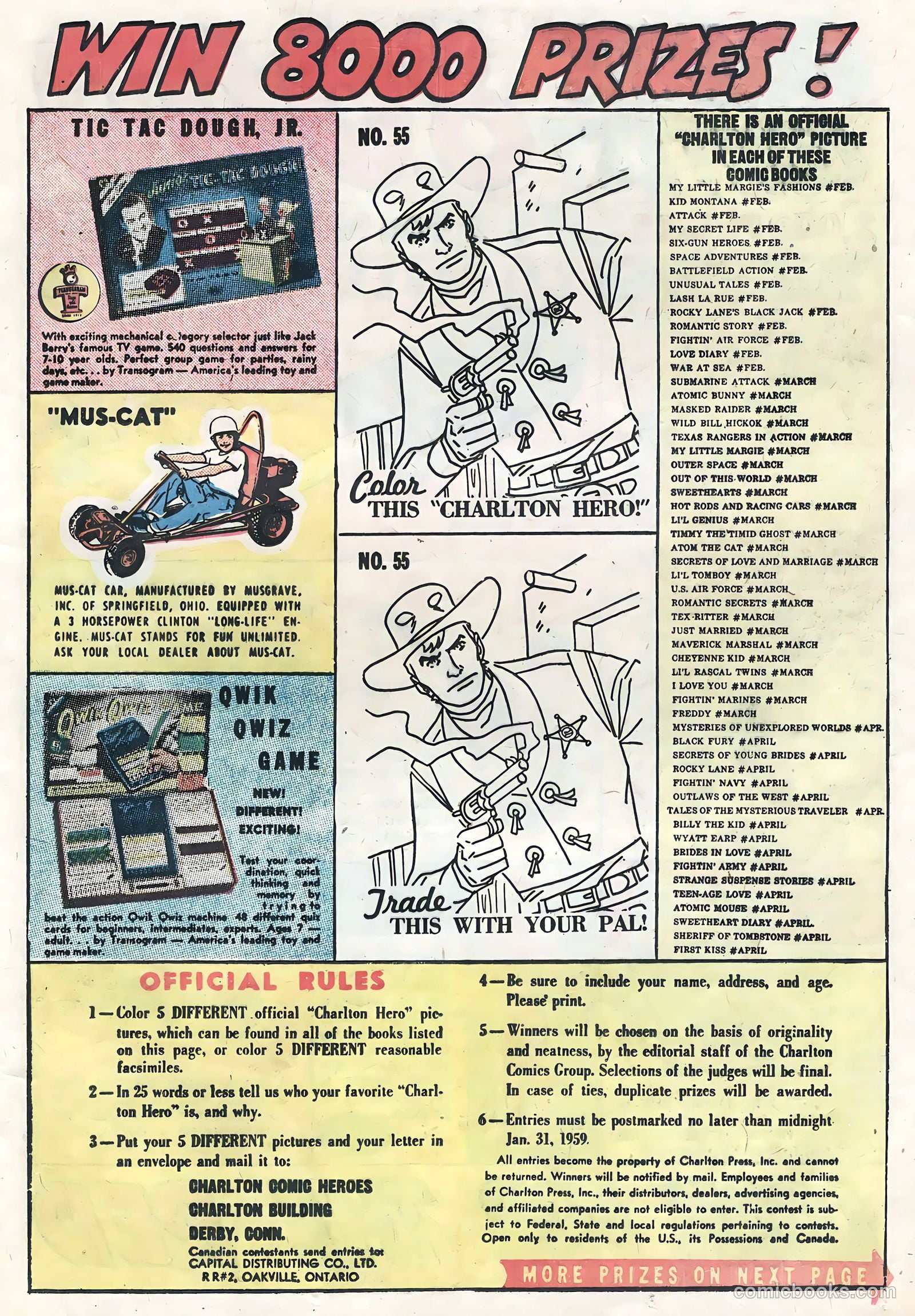 Sheriff of Tombstone #3 (1959) — page 25 of 35