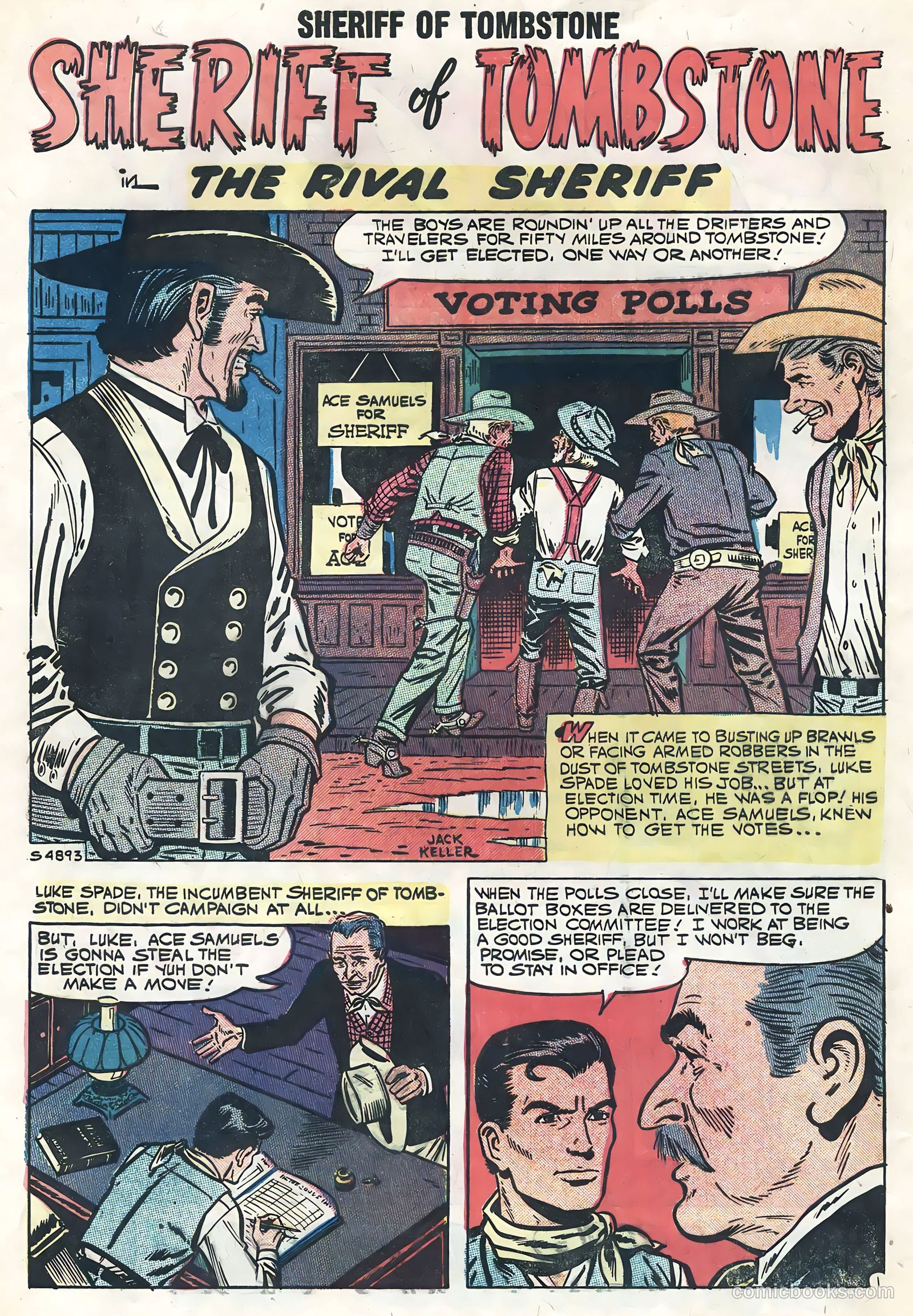 Sheriff of Tombstone #3 (1959) — page 27 of 35