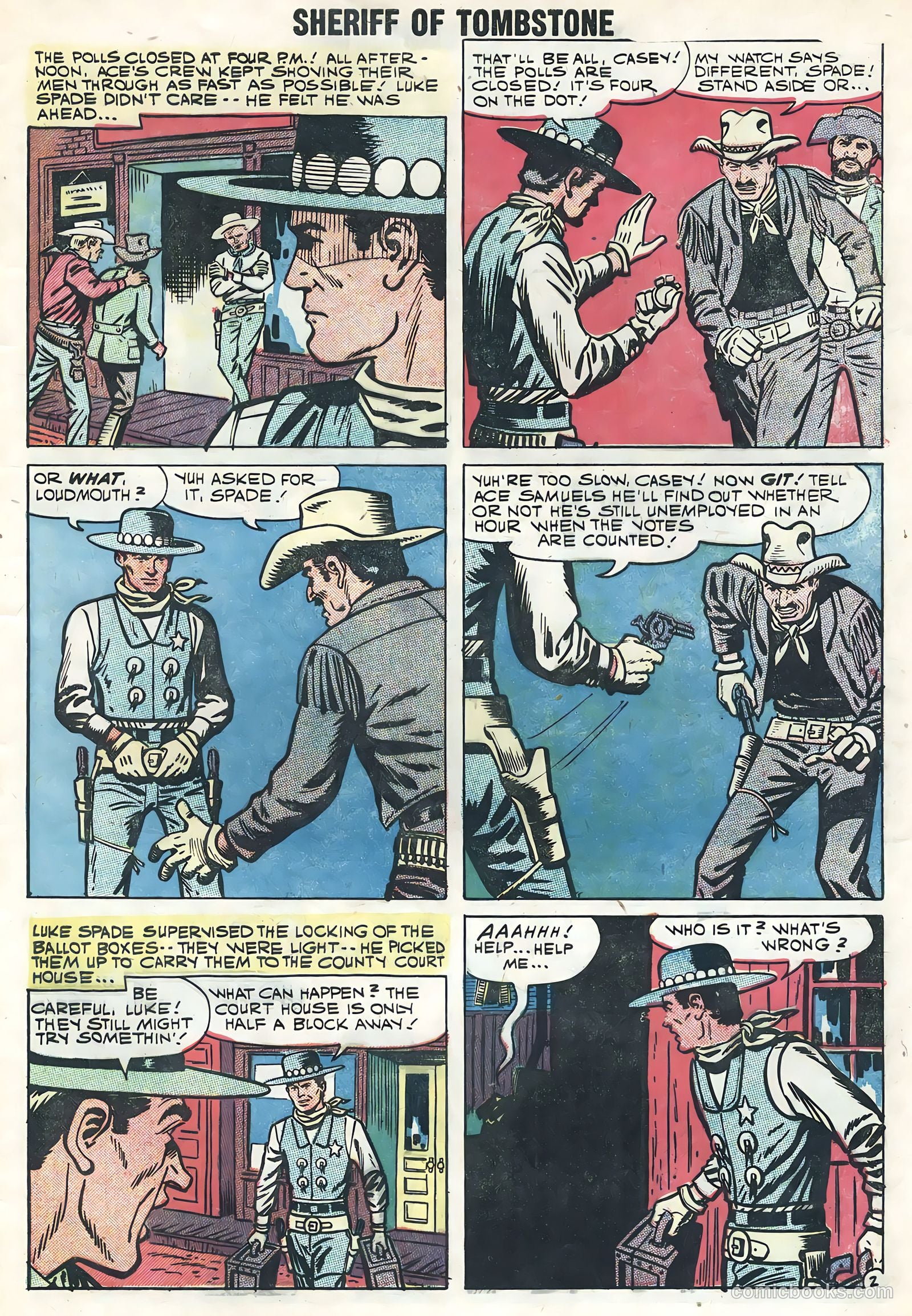 Sheriff of Tombstone #3 (1959) — page 28 of 35