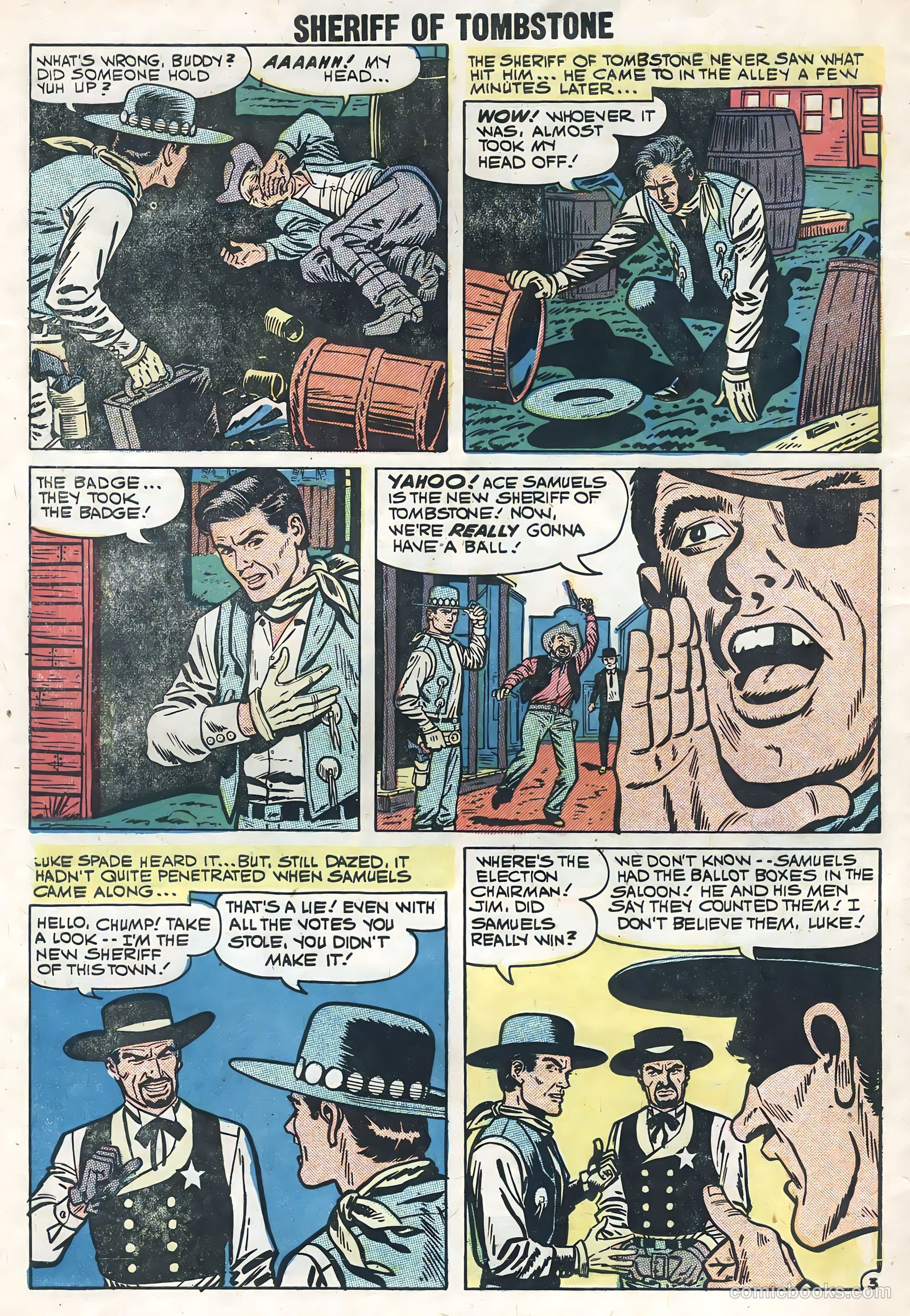 Sheriff of Tombstone #3 (1959) — page 29 of 35