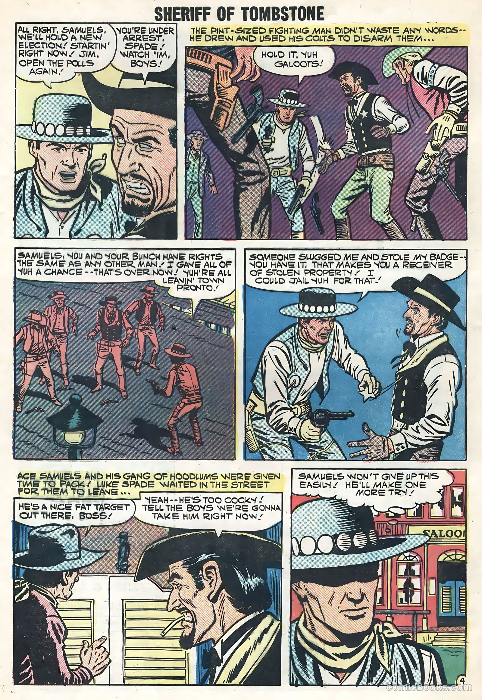 Sheriff of Tombstone #3 (1959) — page 31 of 35