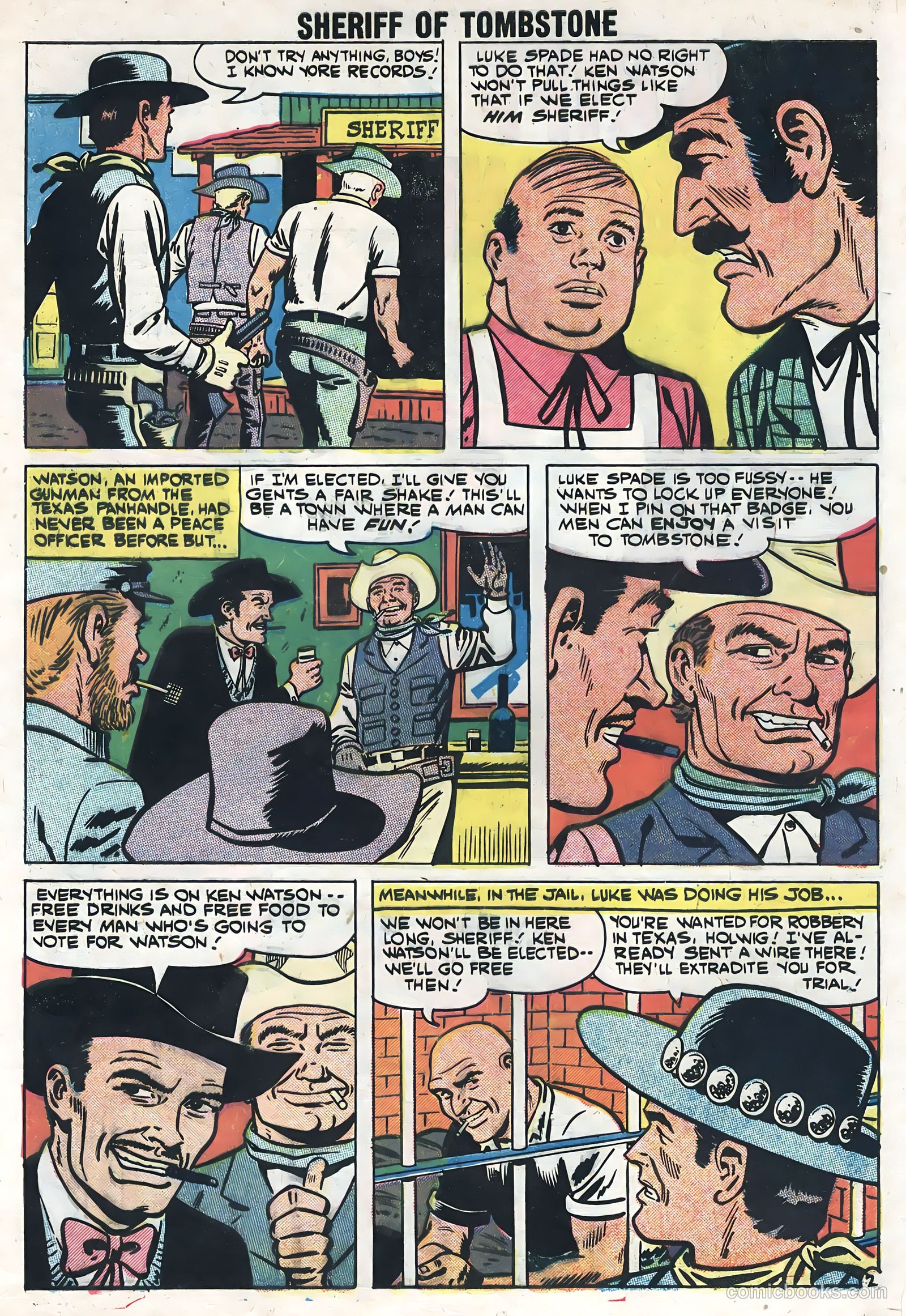 Sheriff of Tombstone #4 (1959) — page 4 of 36