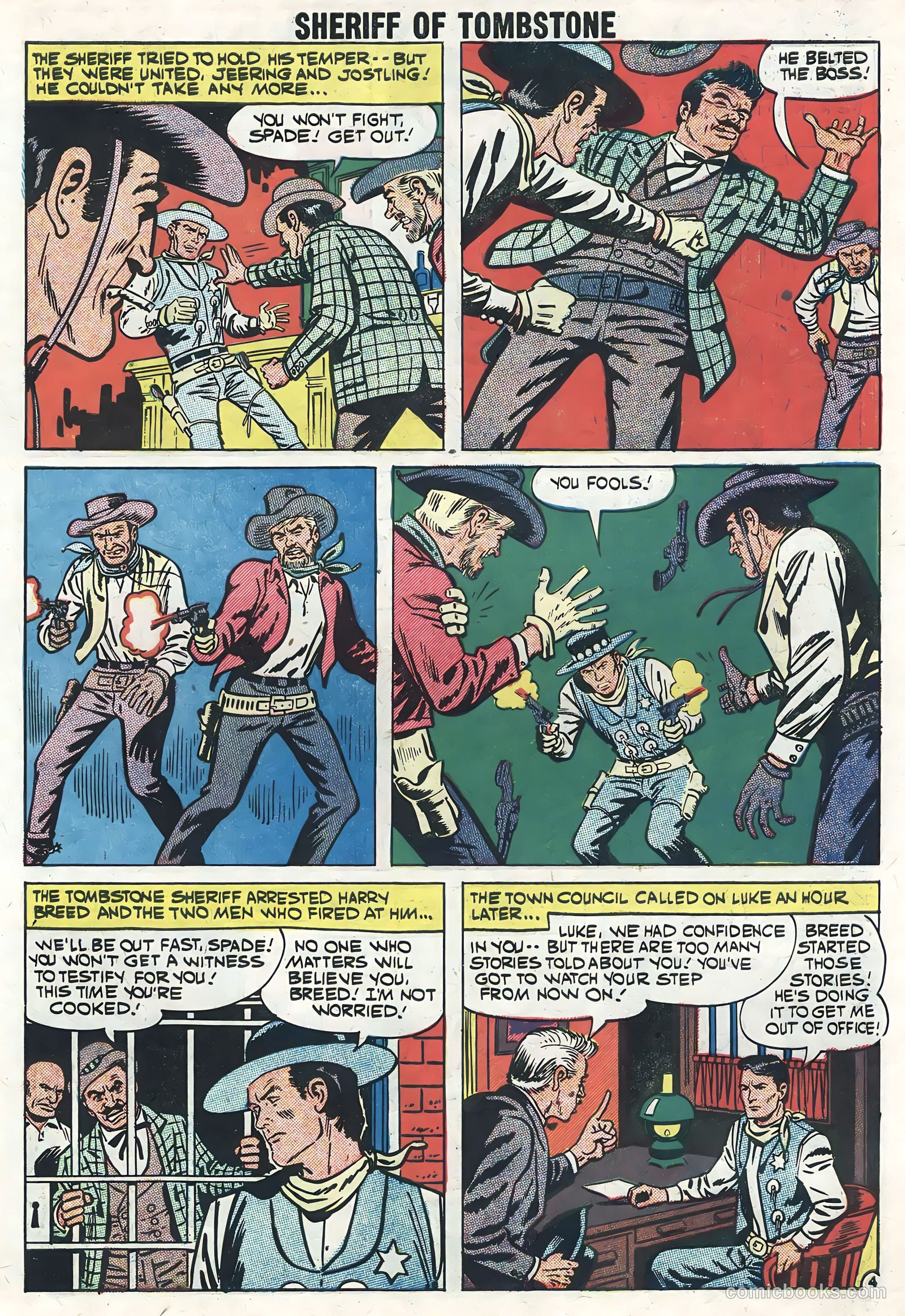 Sheriff of Tombstone #4 (1959) — page 7 of 36