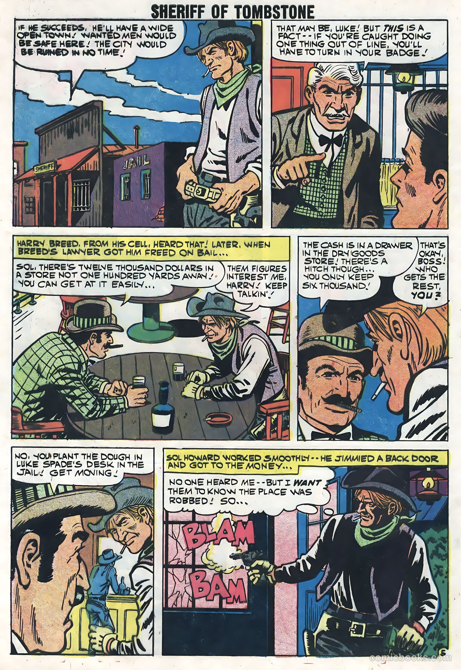 Sheriff of Tombstone #4 (1959) — page 8 of 36