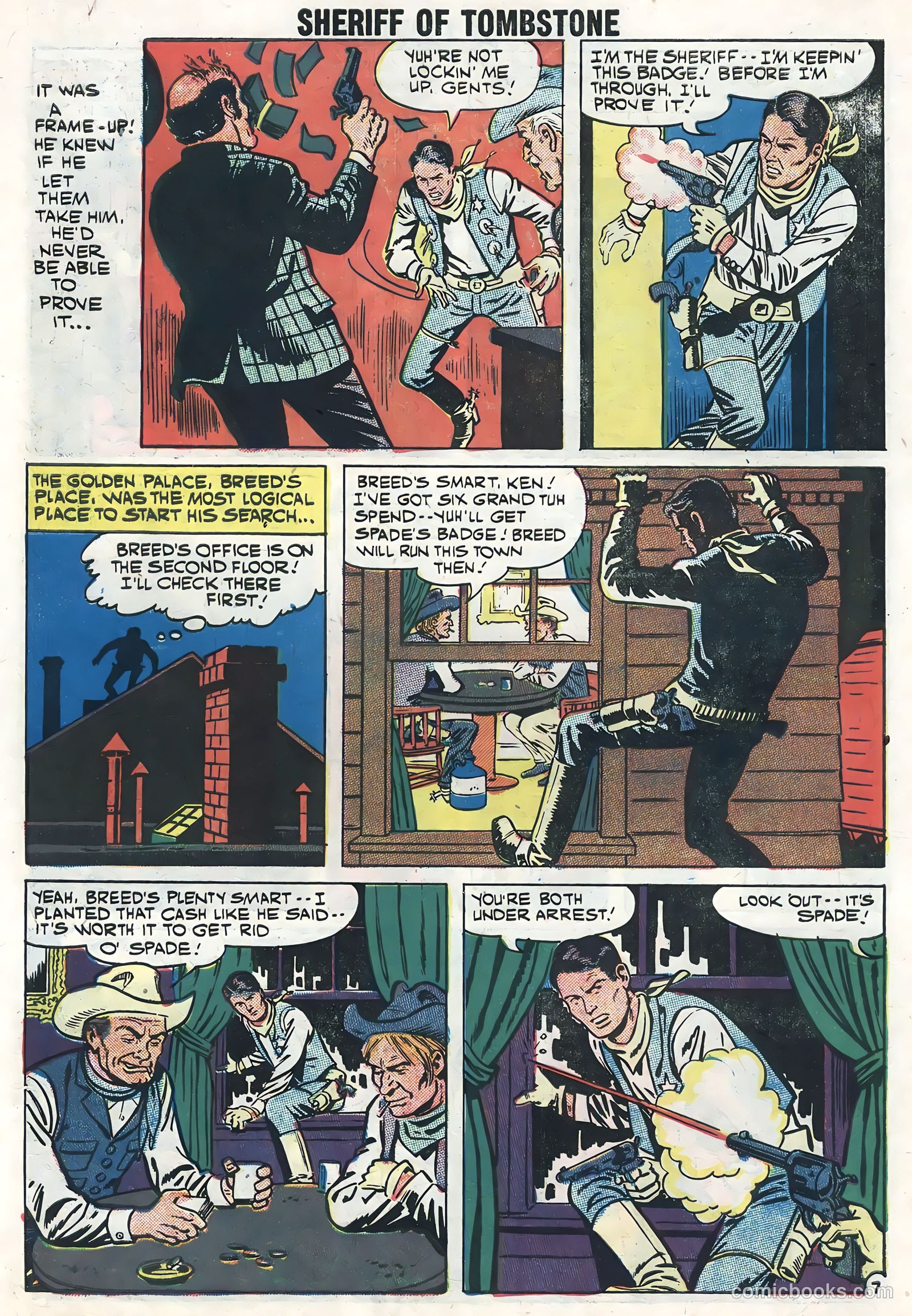 Sheriff of Tombstone #4 (1959) — page 10 of 36