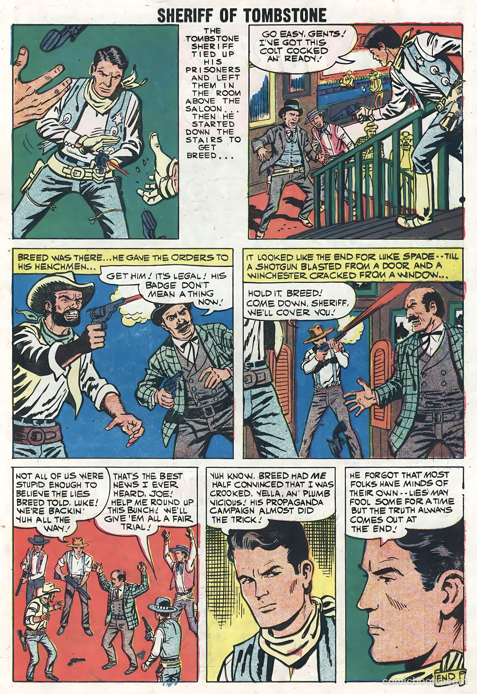 Sheriff of Tombstone #4 (1959) — page 11 of 36