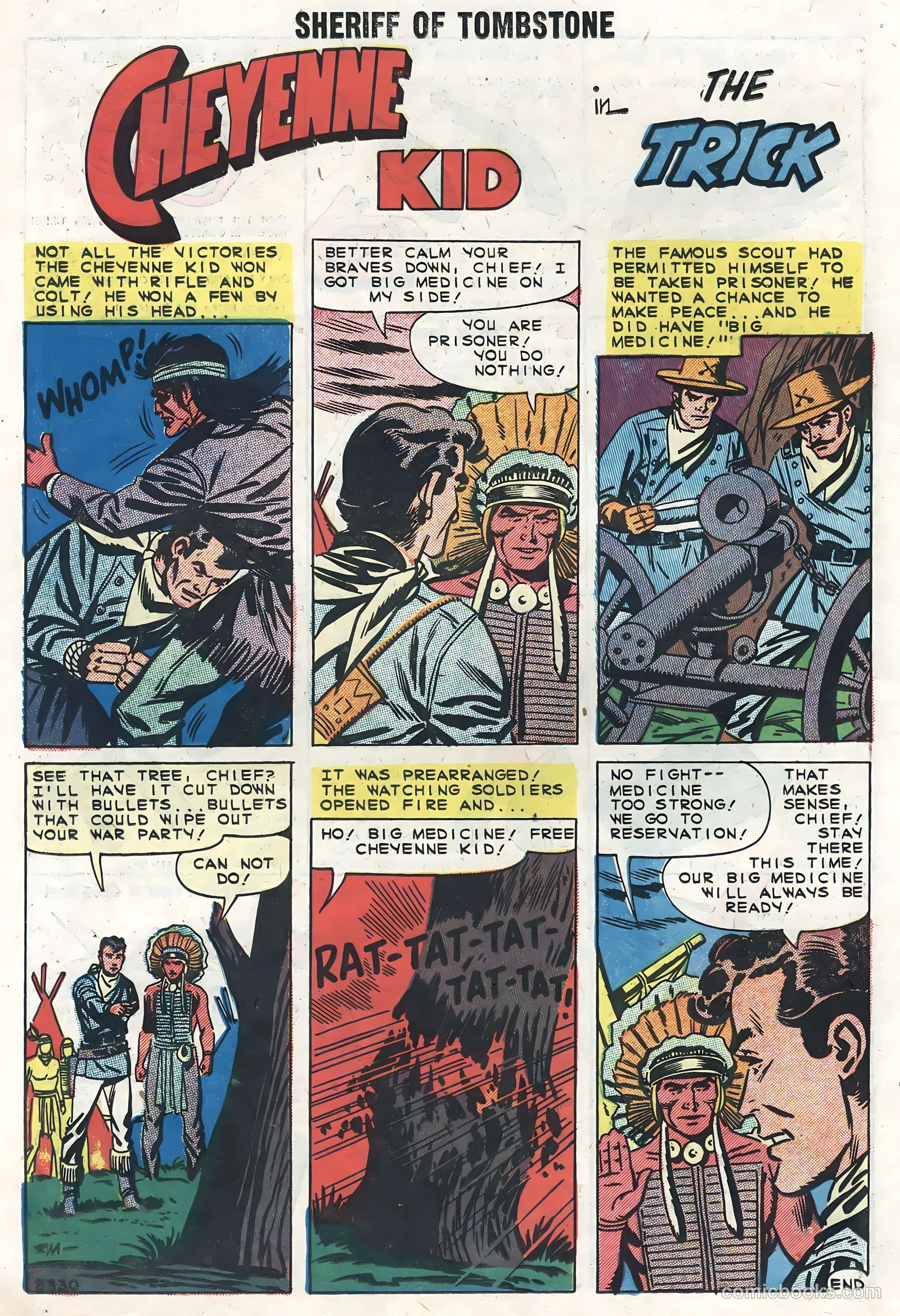Sheriff of Tombstone #4 (1959) — page 14 of 36