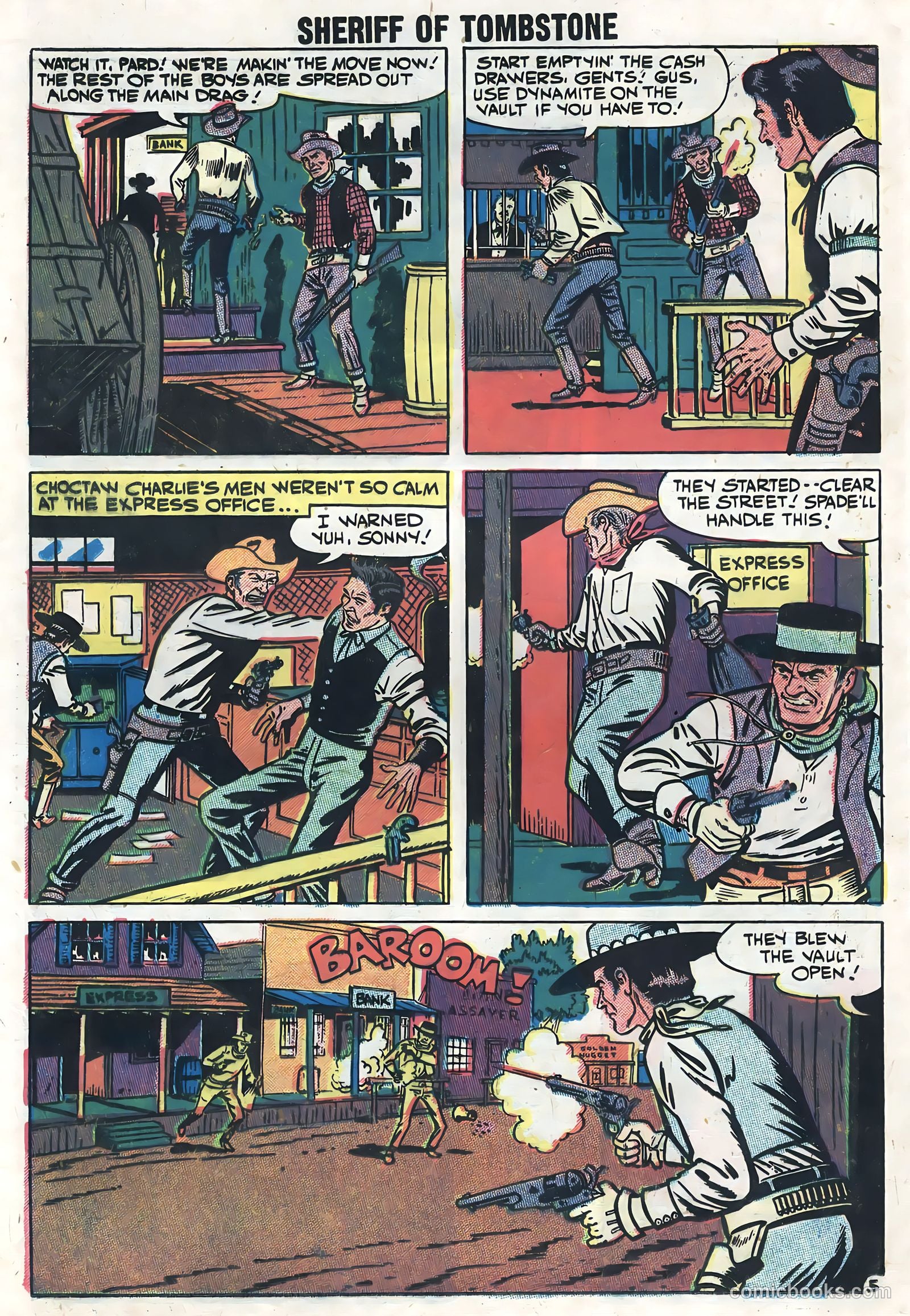 Sheriff of Tombstone #4 (1959) — page 20 of 36